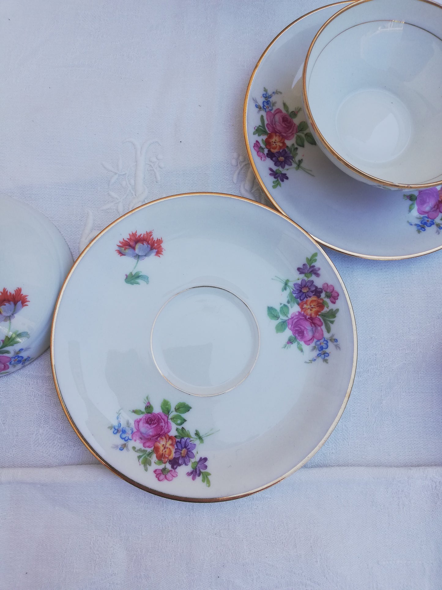 Service à café ancien Porcelaine Limousine