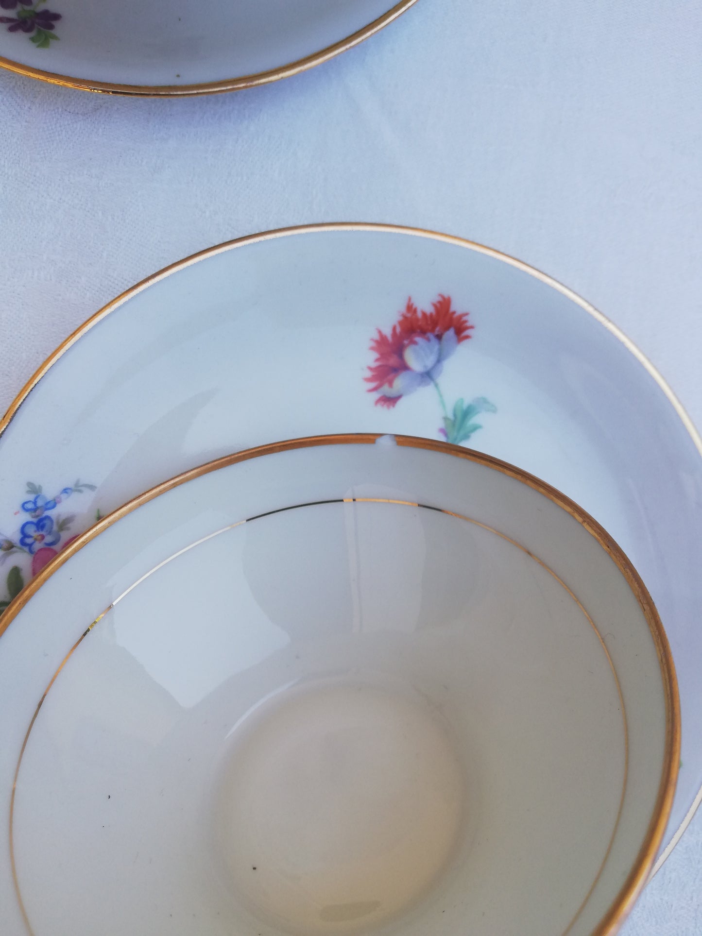 Service à café ancien Porcelaine Limousine