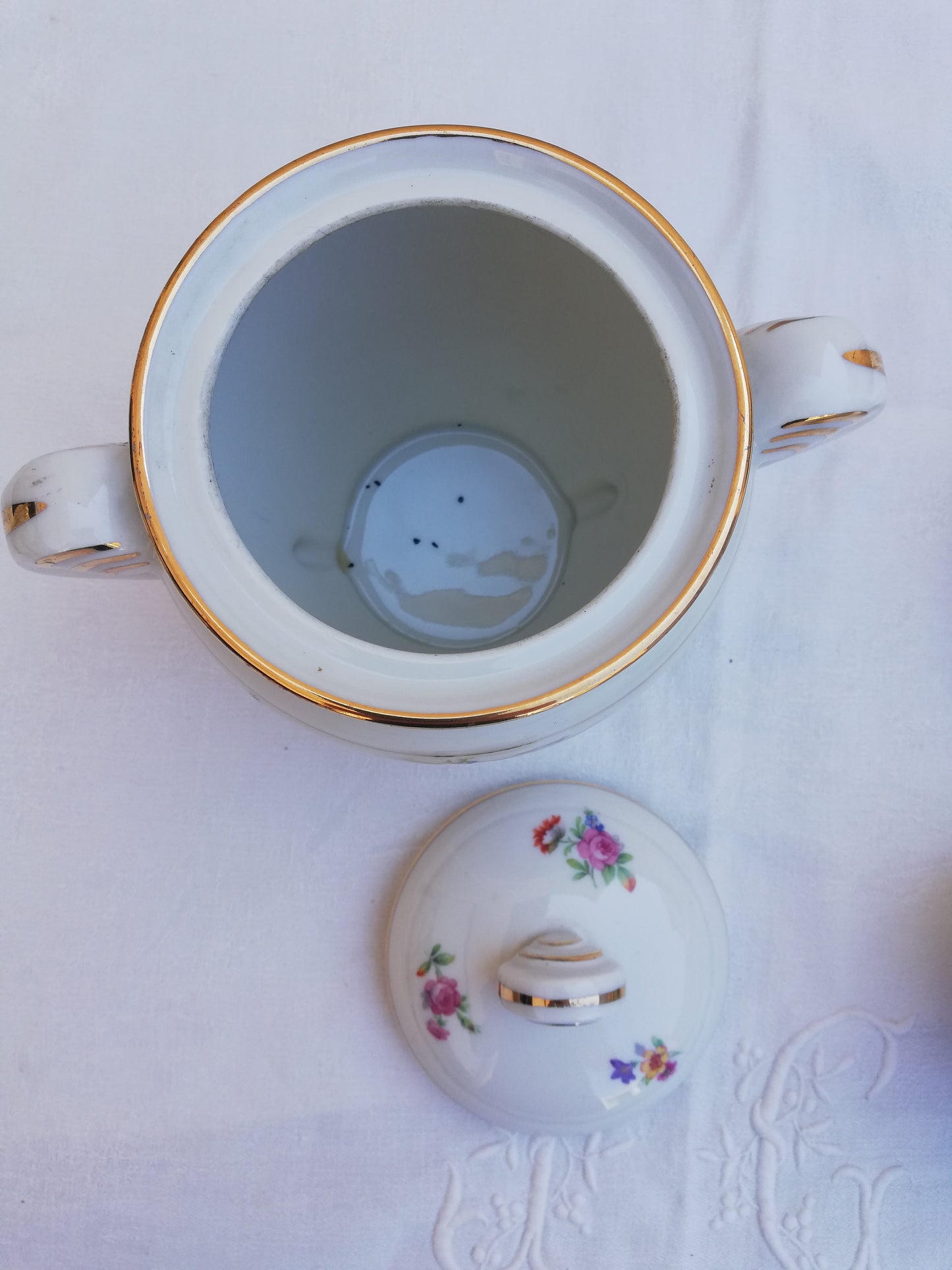 Service à café ancien Porcelaine Limousine