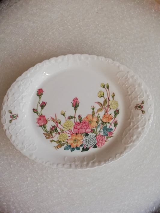 Petit Plat Ravier Coalport Rose Garden