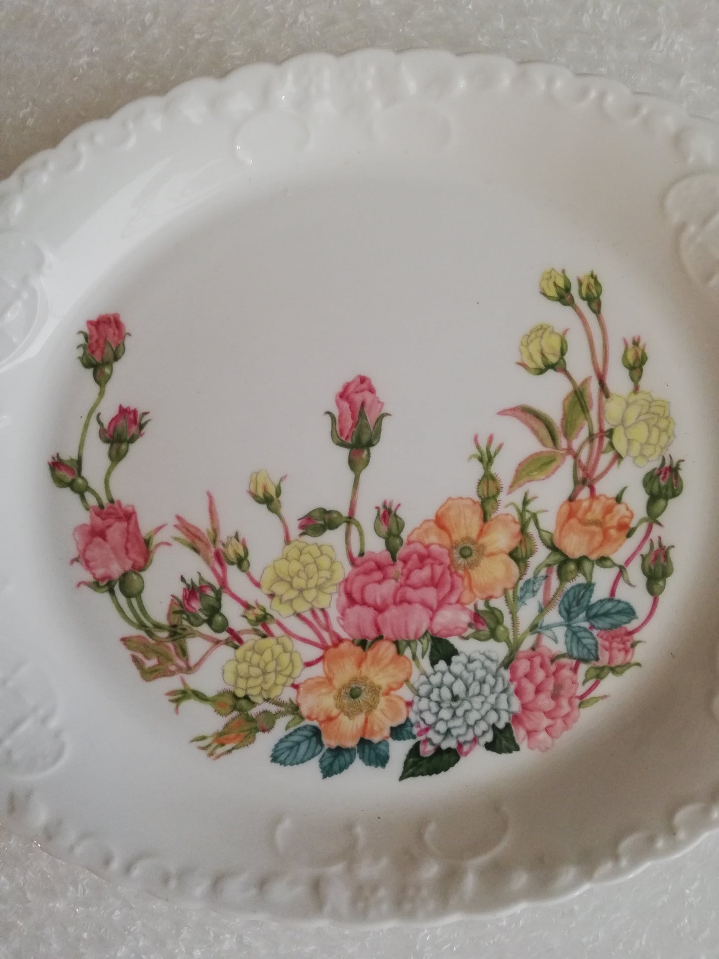 Petit Plat Ravier Coalport Rose Garden