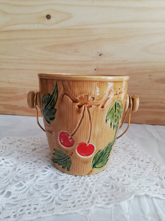 Seau à Glaçons barbotine cerise