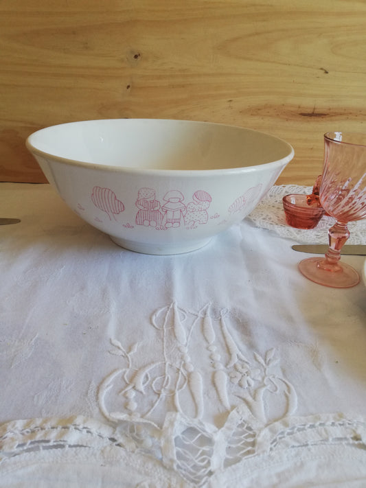 Saladier Sarreguemines vintage