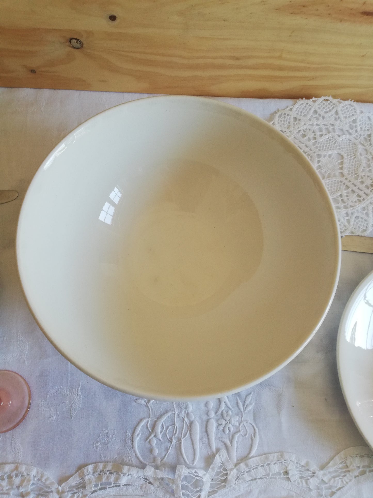Vintage Sarreguemines Salatschüssel