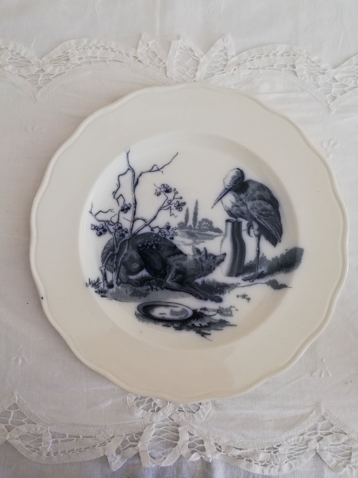 Assiette BWM Fables