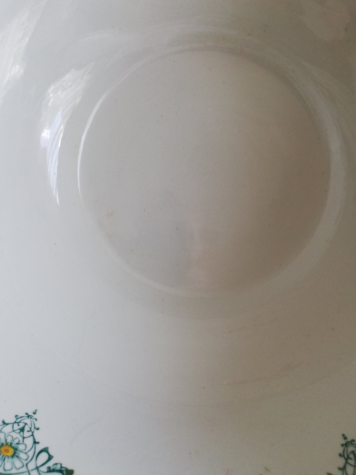 Longwy Salatschüssel aus Eisenerde