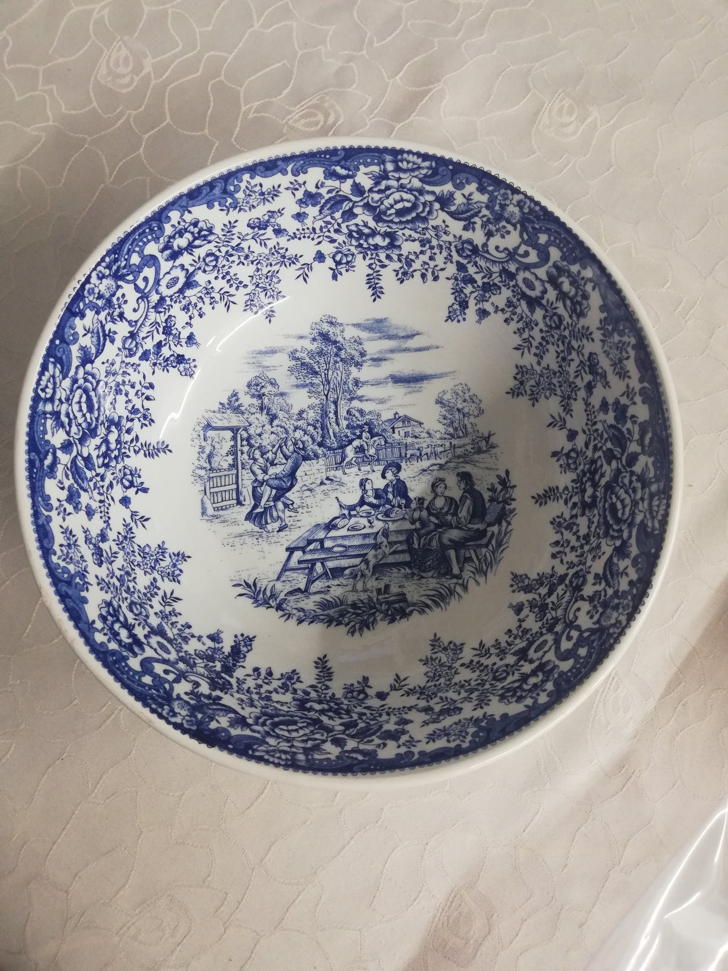 Toile de Jouy Luneville Salatschüssel