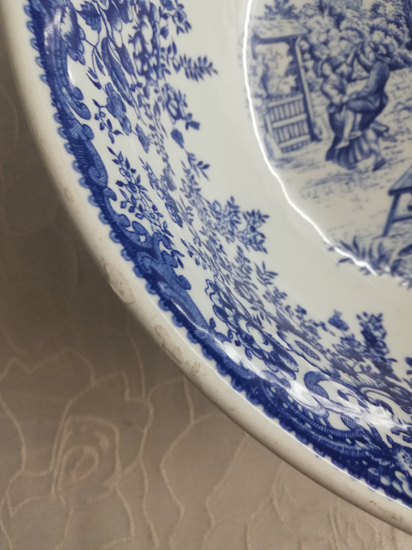 Toile de Jouy Luneville Salatschüssel