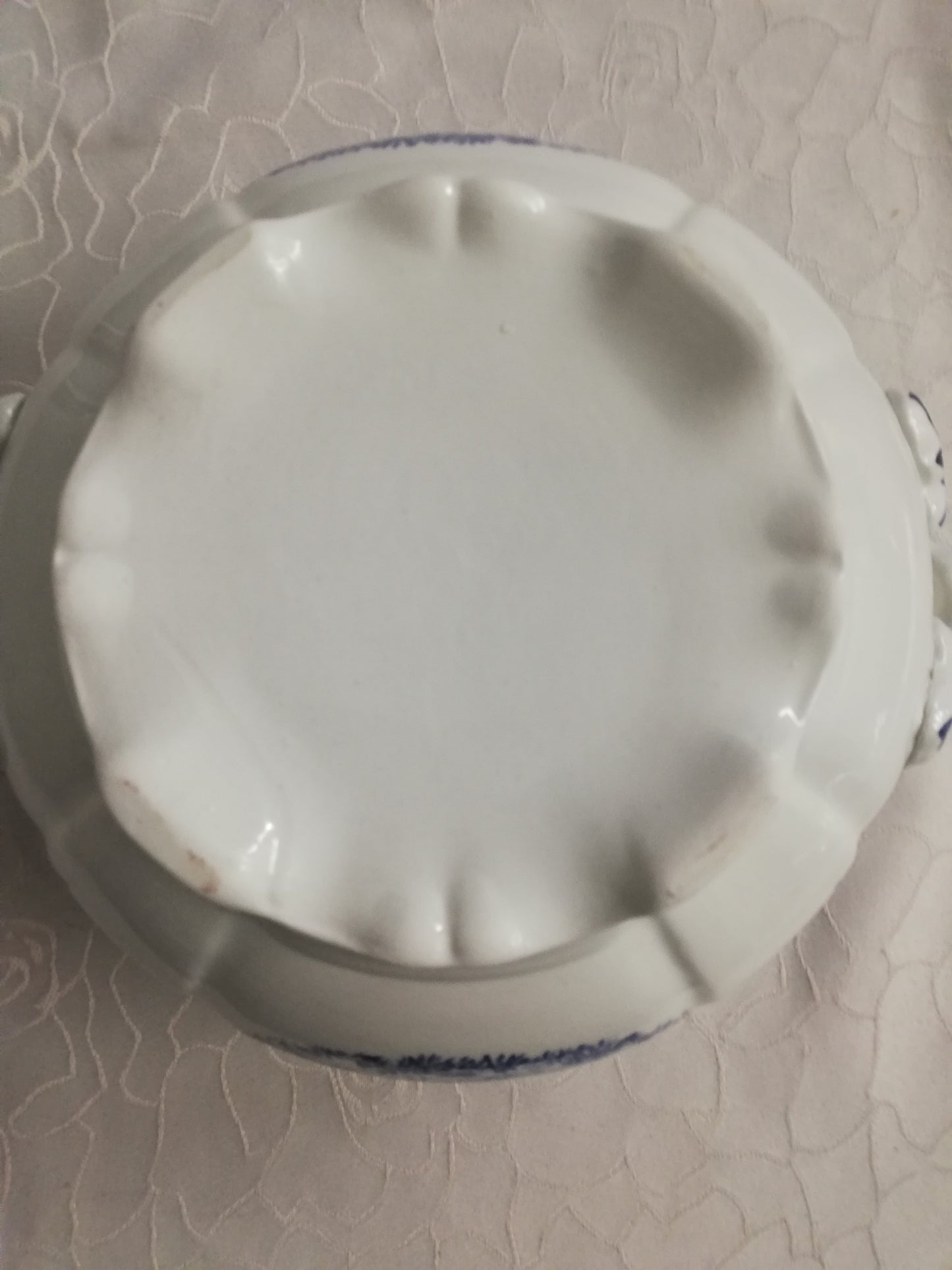 Soupière Toile de Jouy Luneville