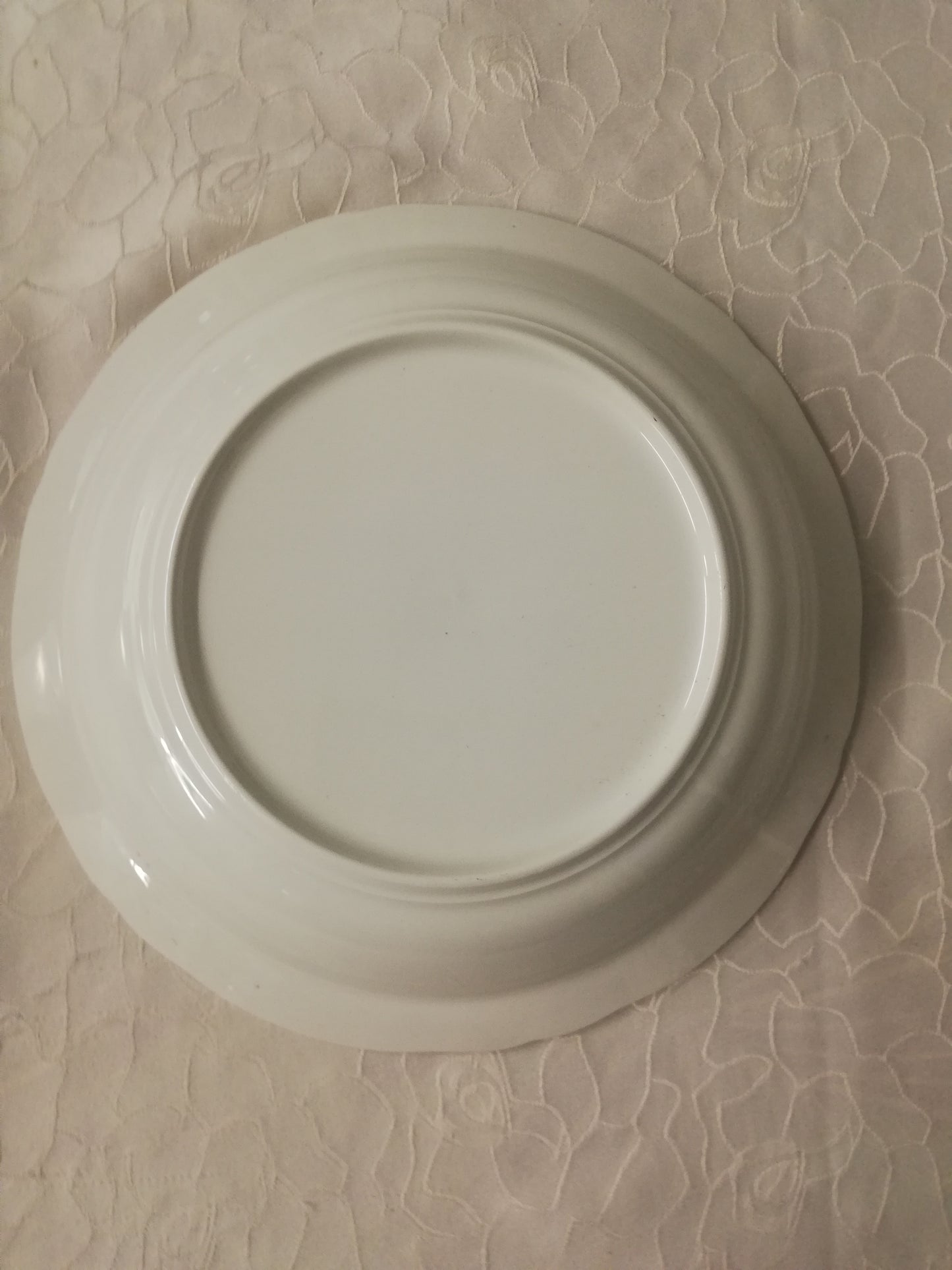 Plat Rond et Creux Luneville Toile de Jouy