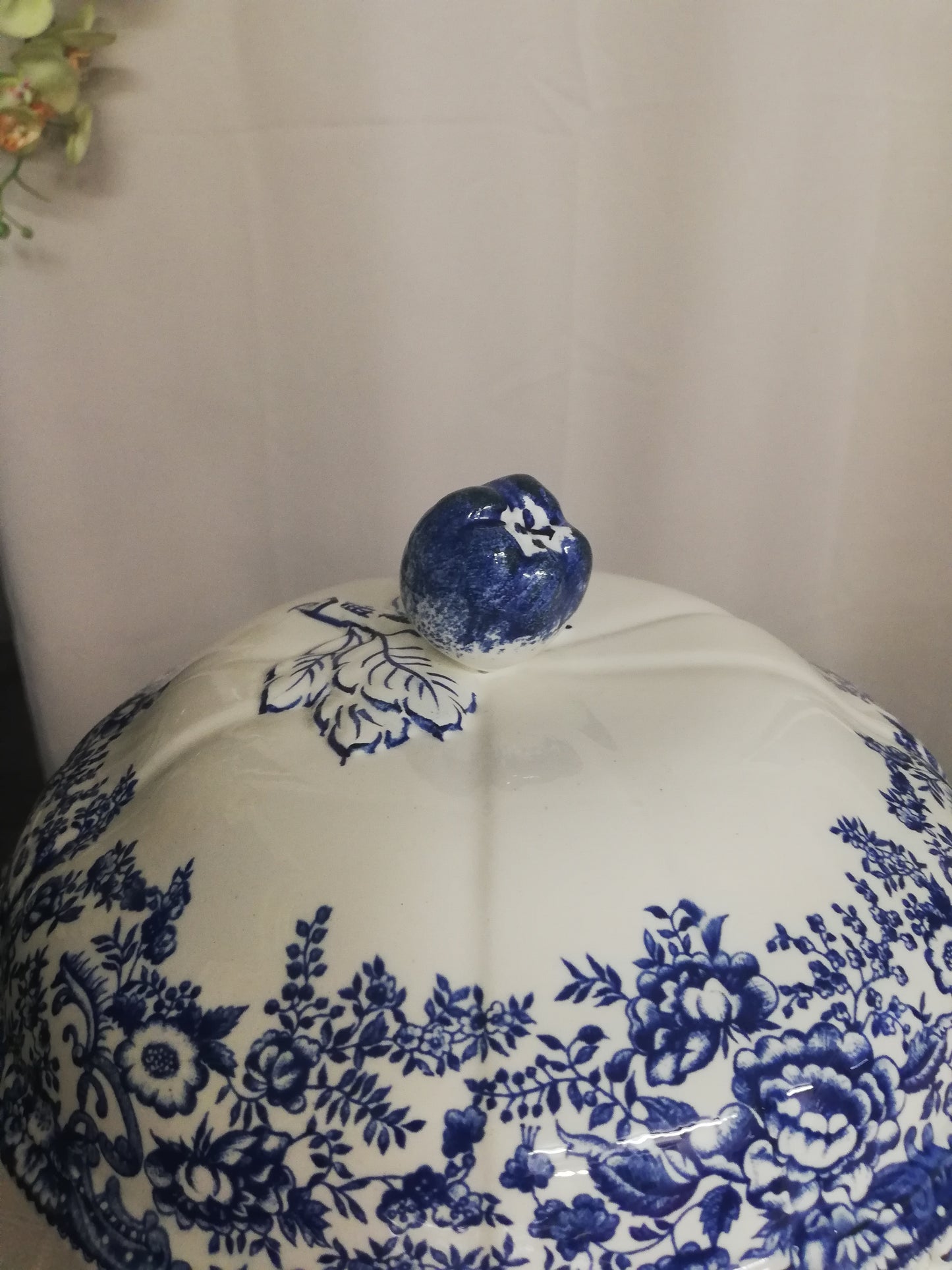 Soupière Toile de Jouy Luneville