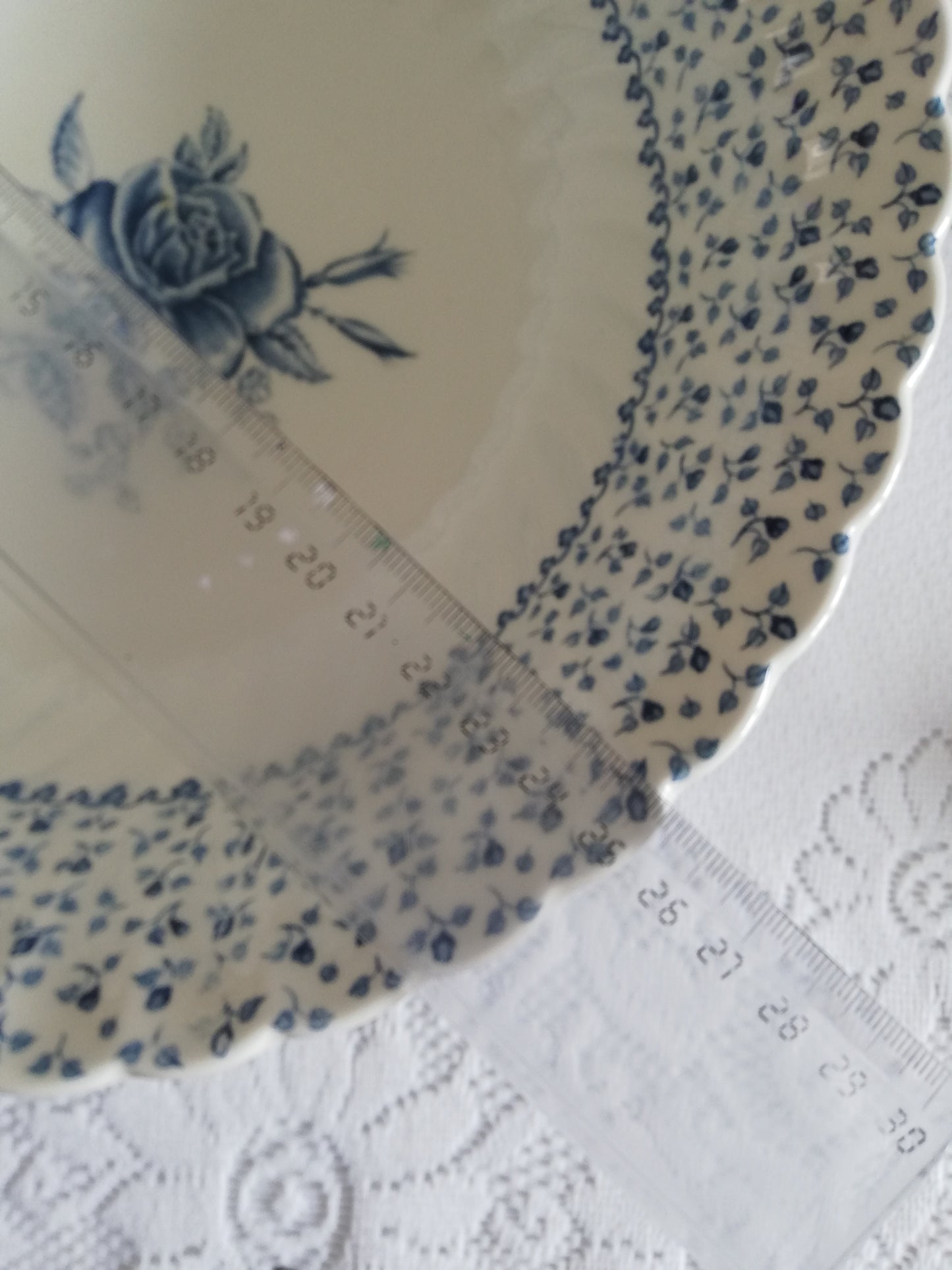 Saladier Rose Bouquet Johnson Bros
