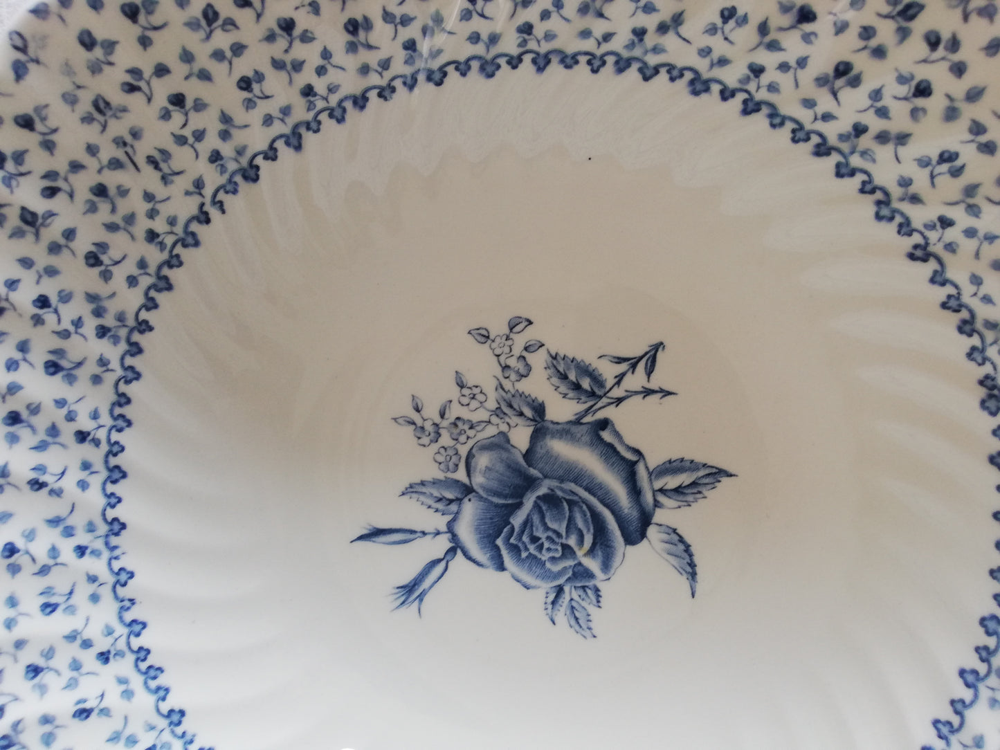 Saladier Rose Bouquet Johnson Bros