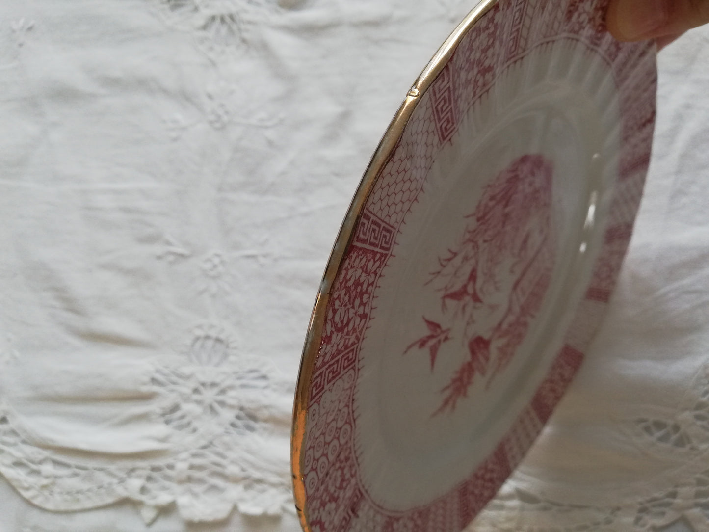 Assiette Dentelle KG Luneville