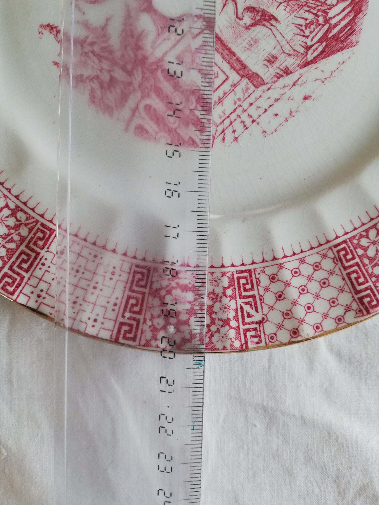 Assiette Dentelle KG Luneville