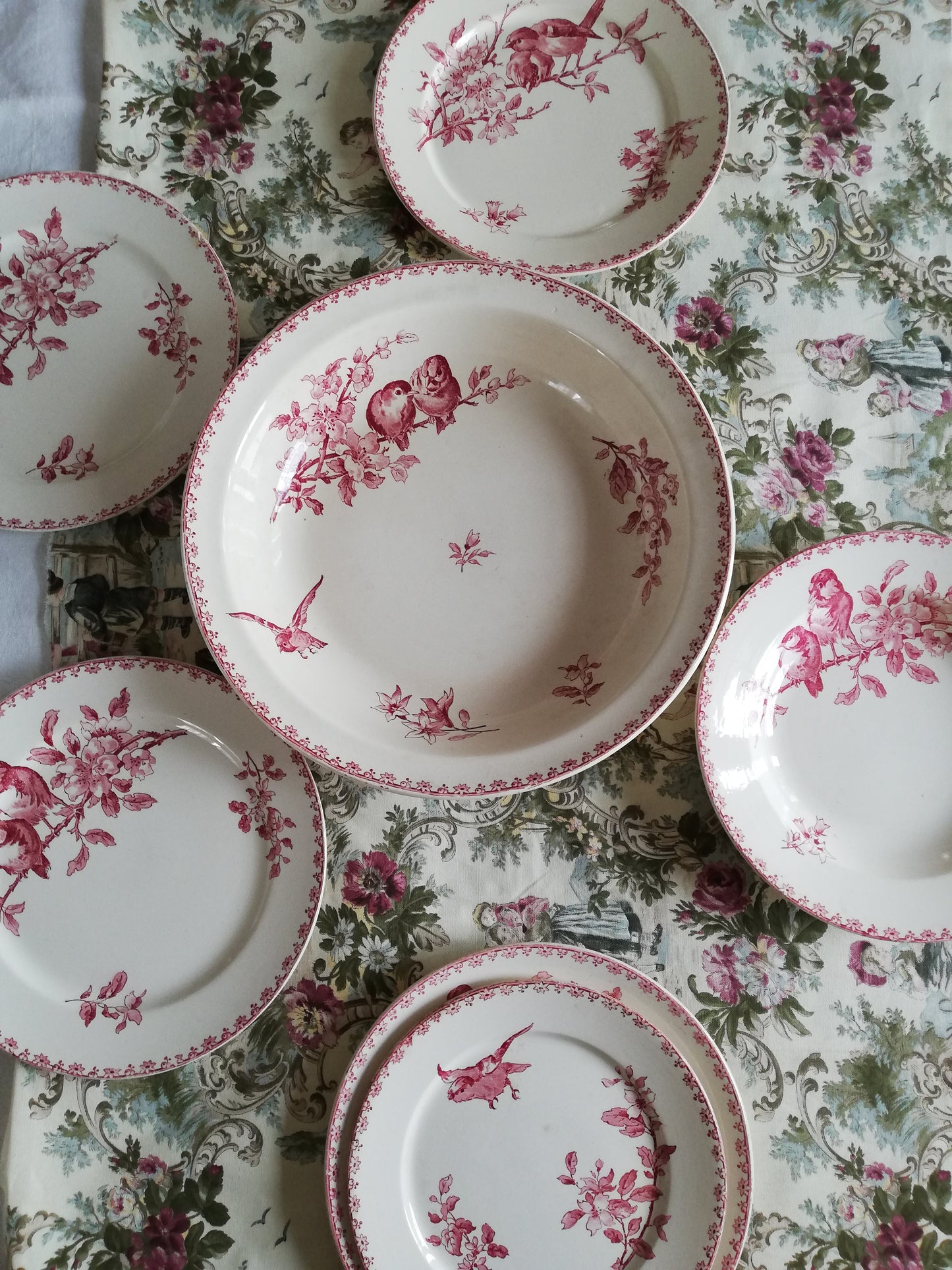 Grand plat creux Favori Sarreguemines