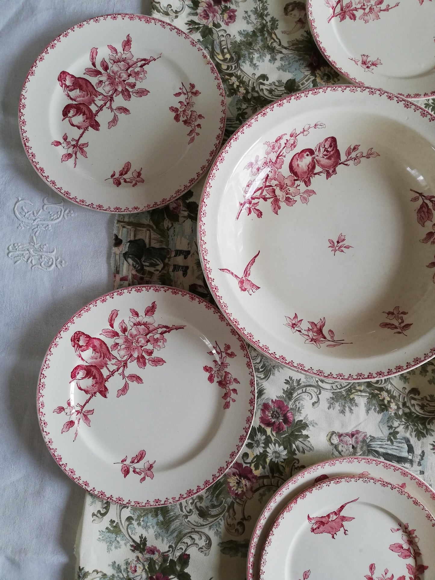 Grand plat creux Favori Sarreguemines