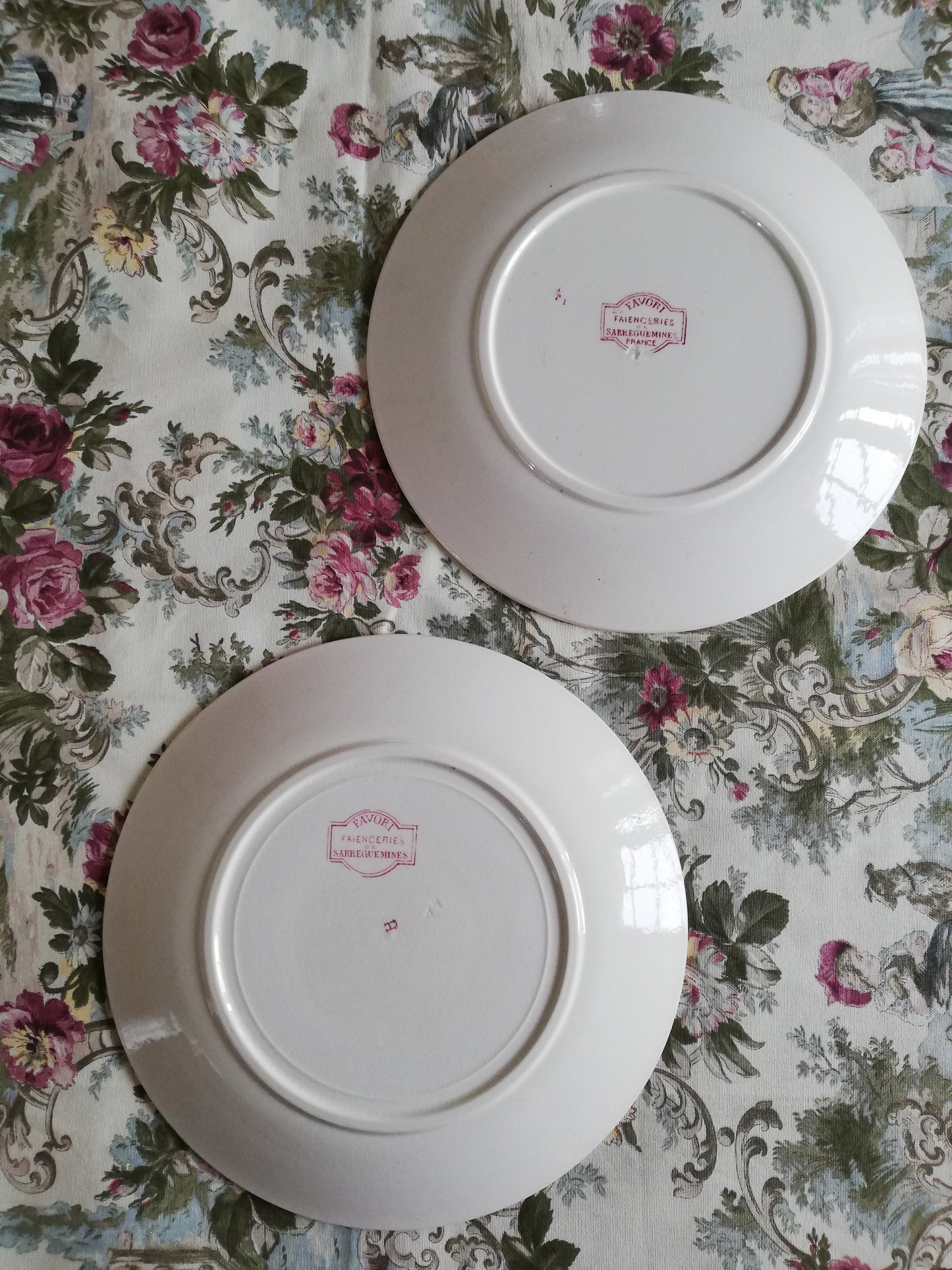 Assiette Favori Sarreguemines