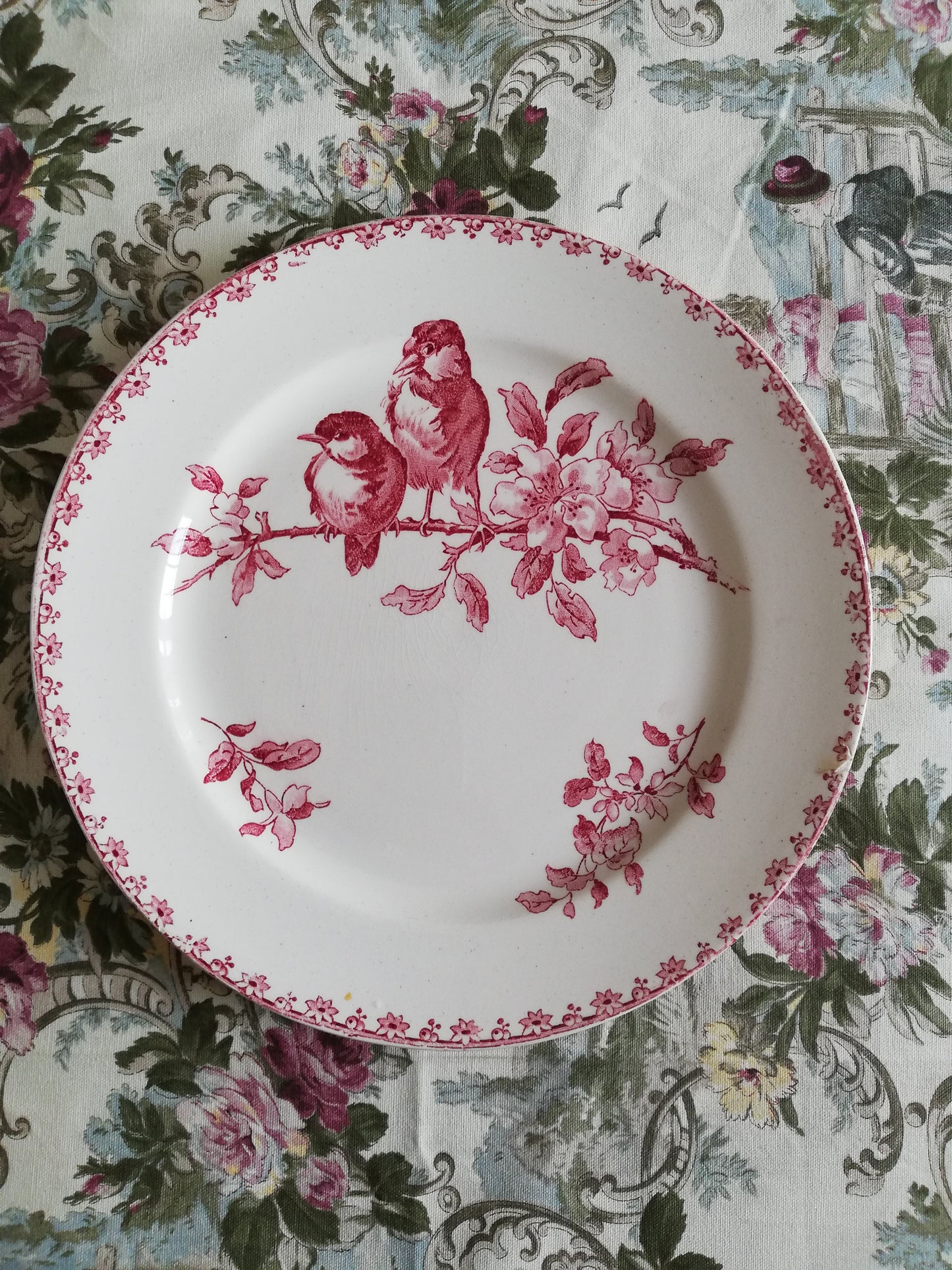 Assiette Favori Sarreguemines