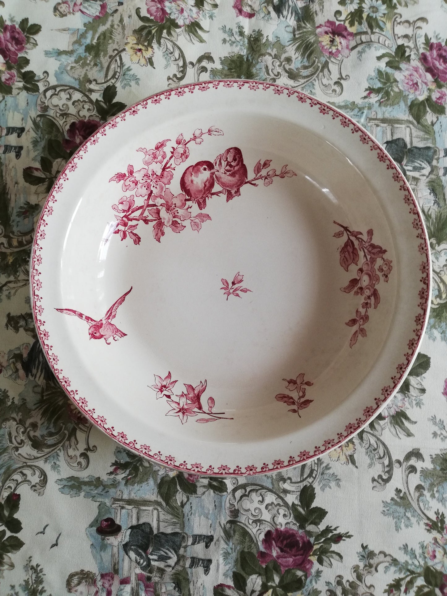 Grand plat creux Favori Sarreguemines