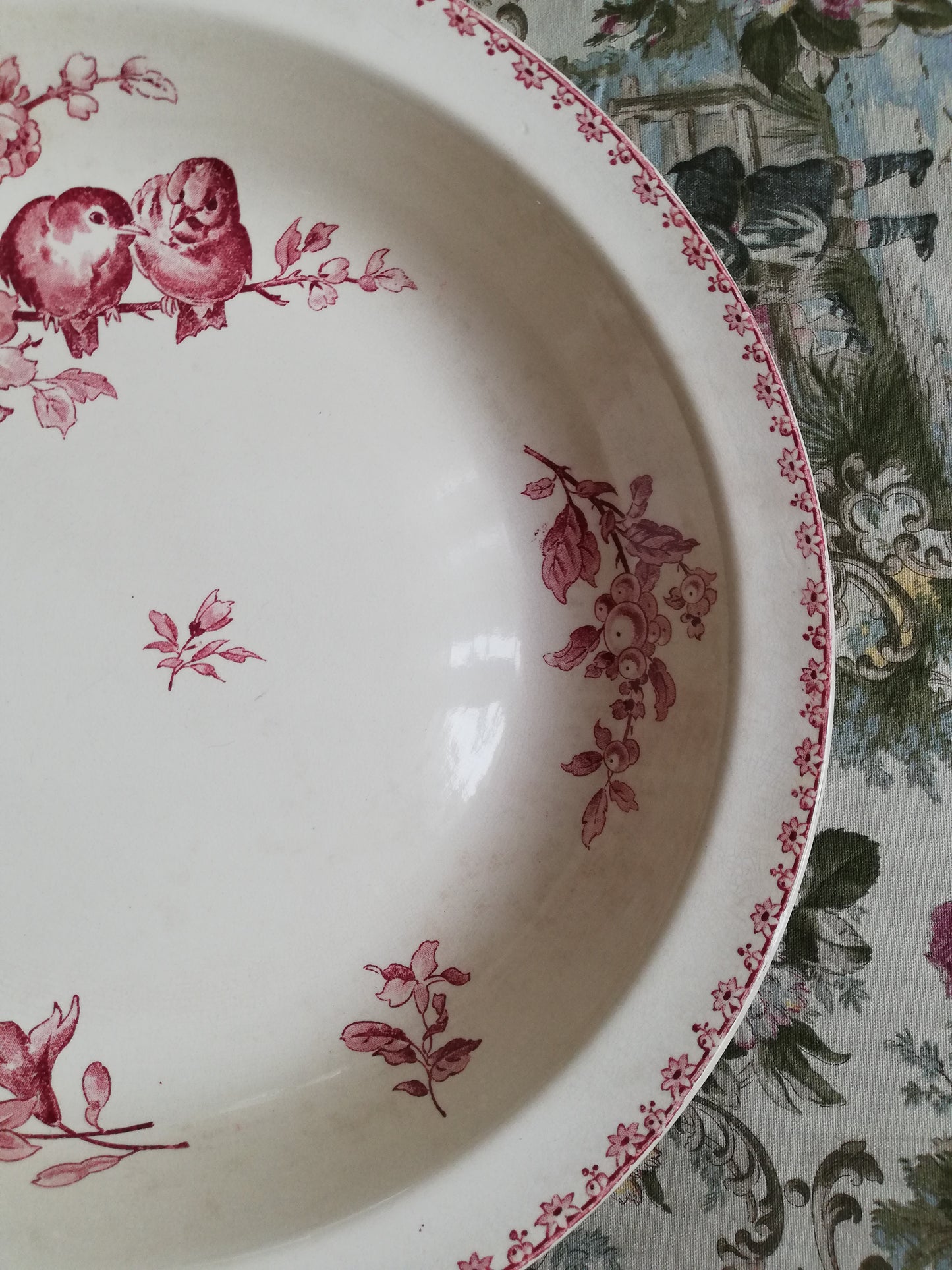 Grand plat creux Favori Sarreguemines
