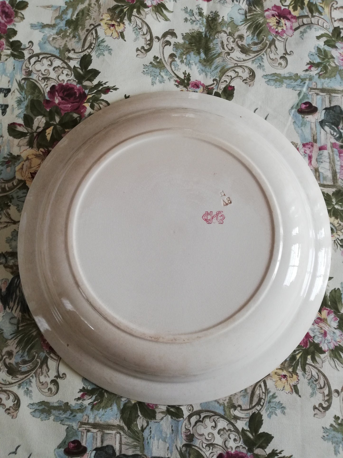 Grand plat creux Favori Sarreguemines