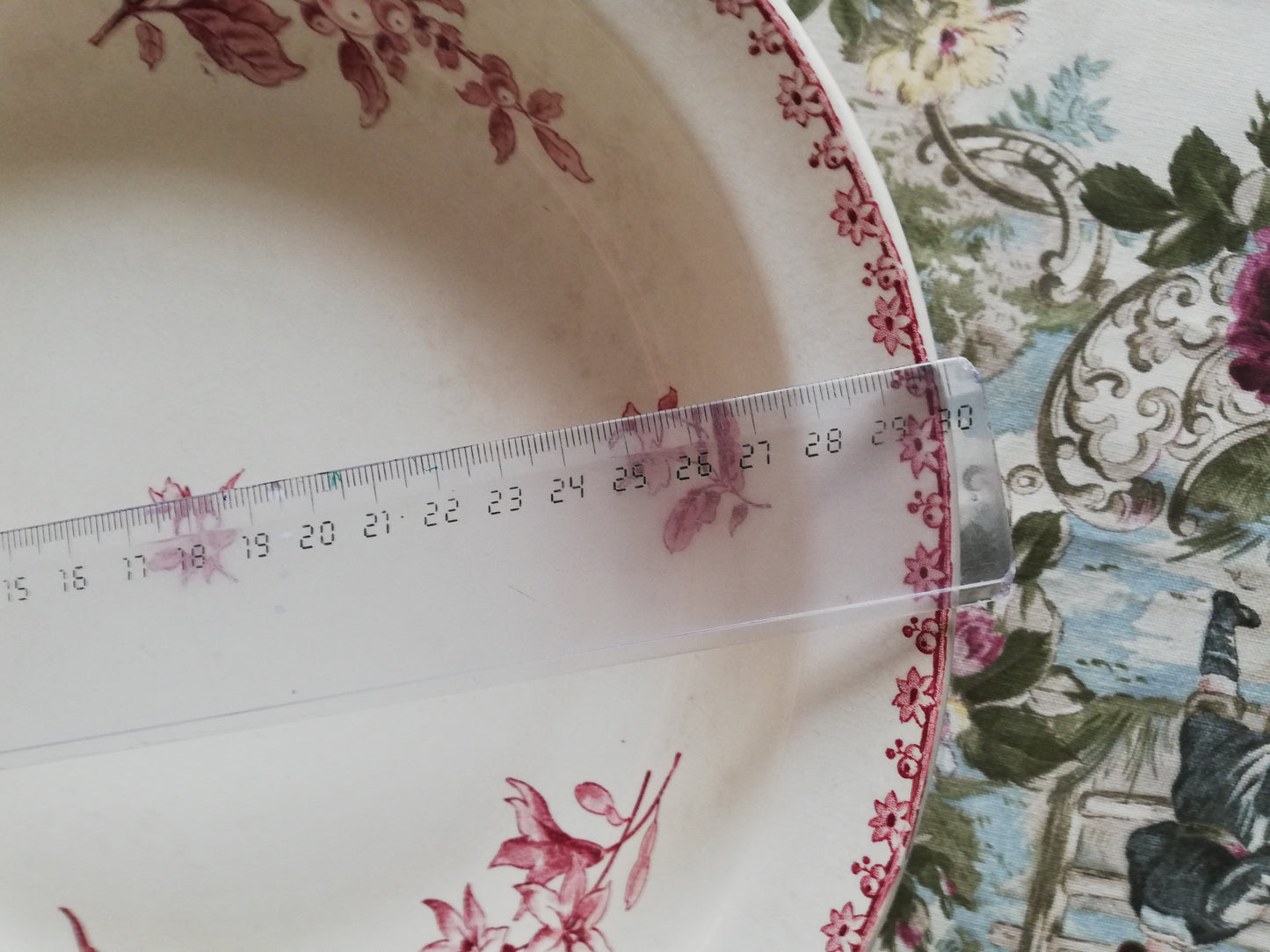 Grand plat creux Favori Sarreguemines