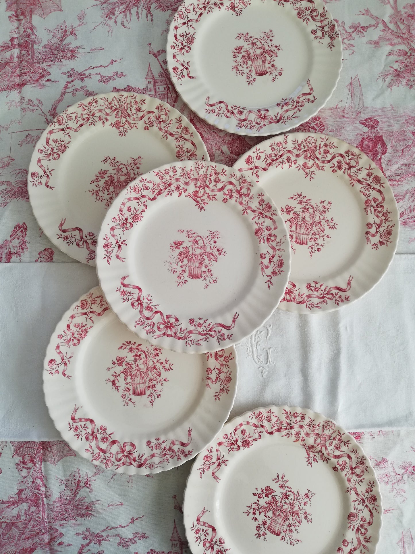 Assiette Plate Ruban Longchamp