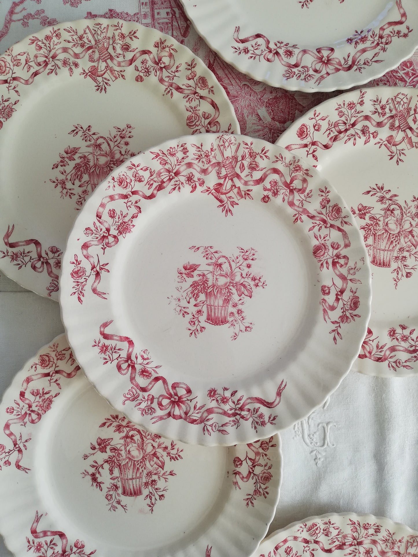 Assiette Plate Ruban Longchamp