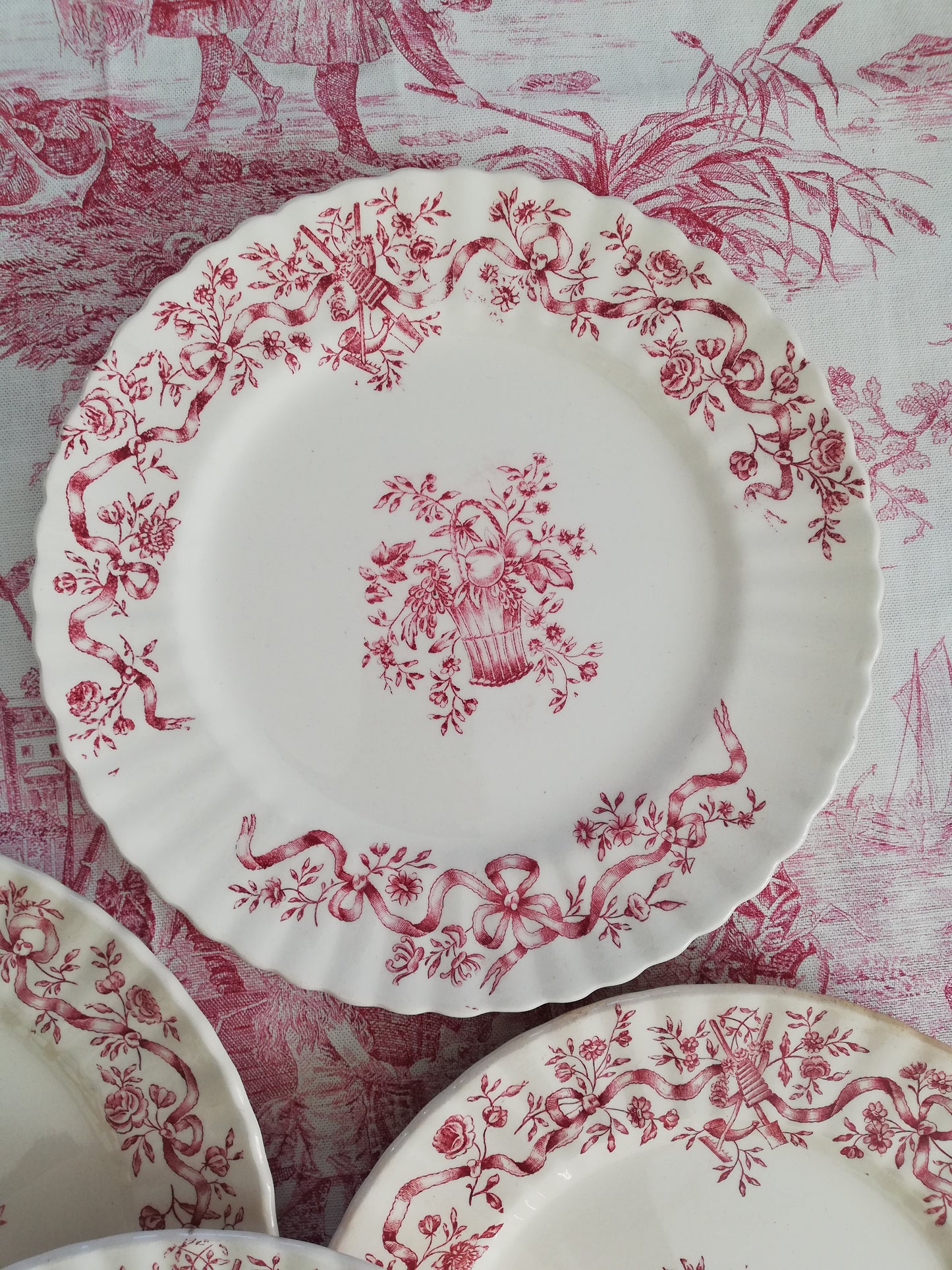 Assiette Plate Ruban Longchamp