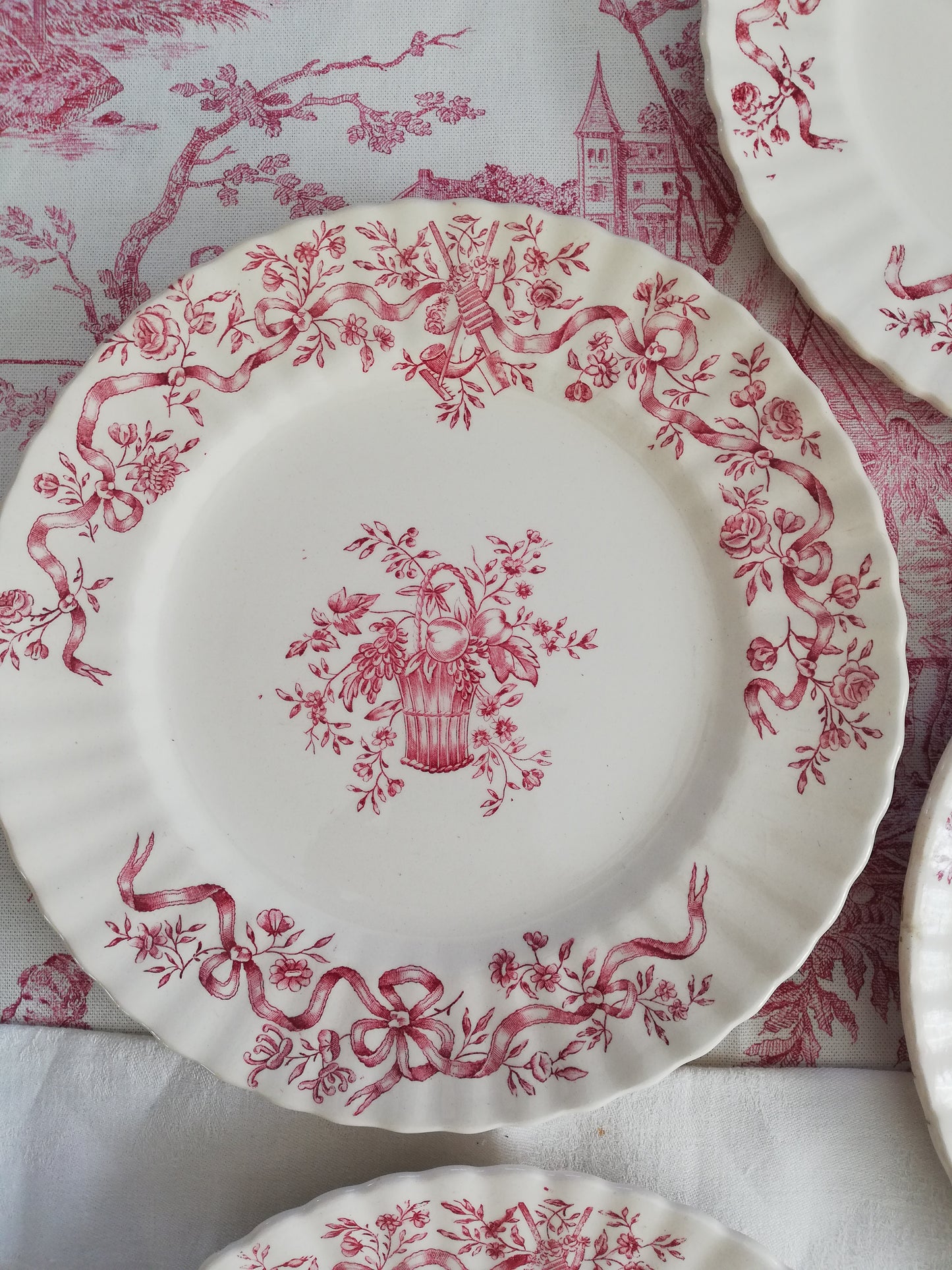 Assiette Plate Ruban Longchamp