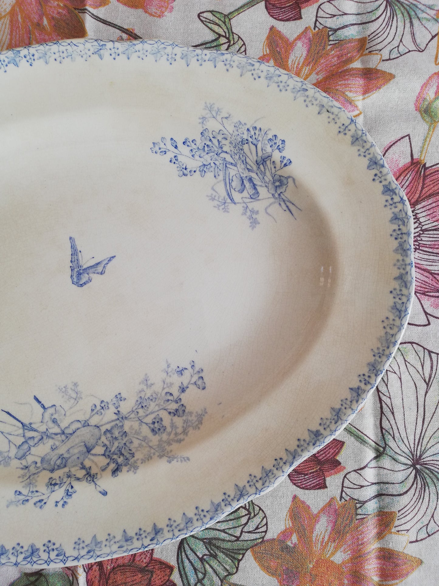 Plat oval Terre de Fer Moisson Onnaing