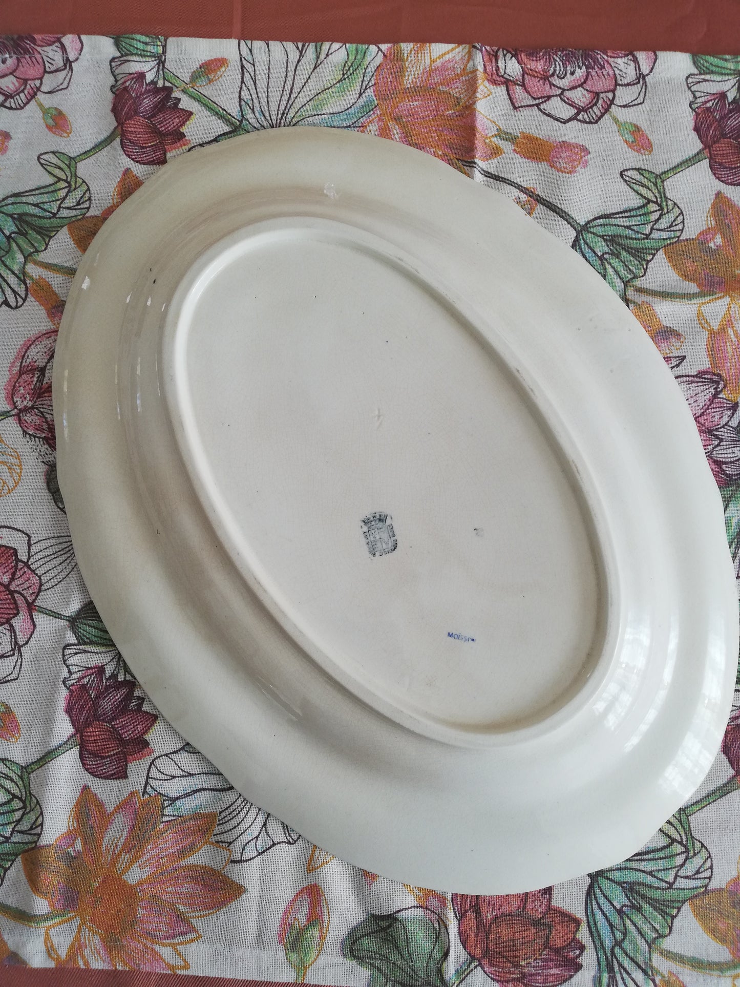 Plat oval Terre de Fer Moisson Onnaing
