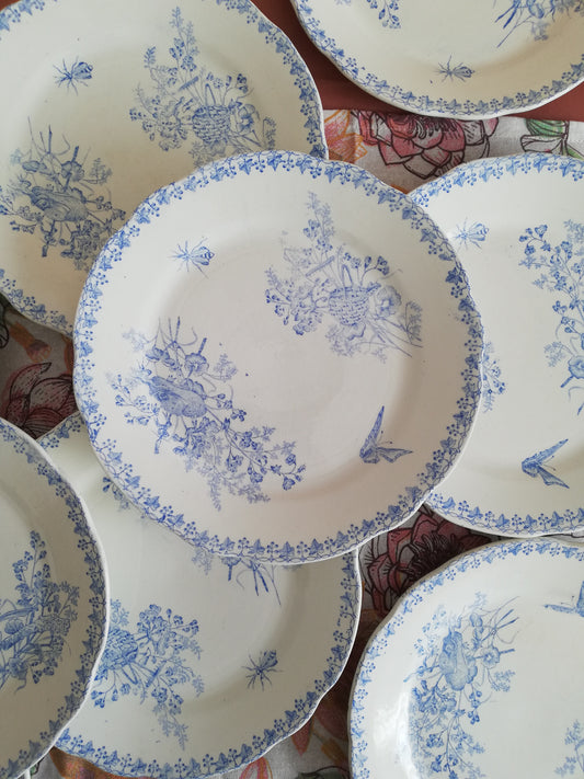 Assiette Terre de fer Moisson Onnaing