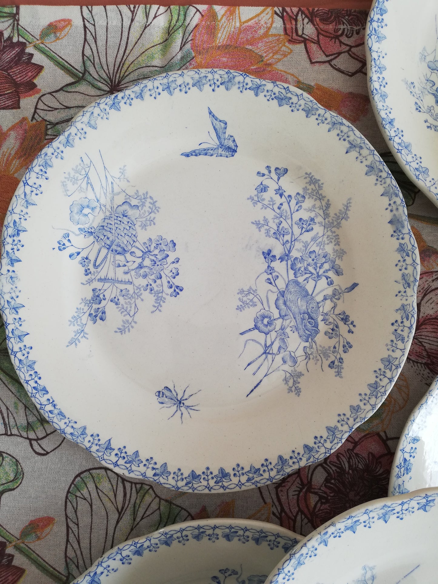Assiette Terre de fer Moisson Onnaing