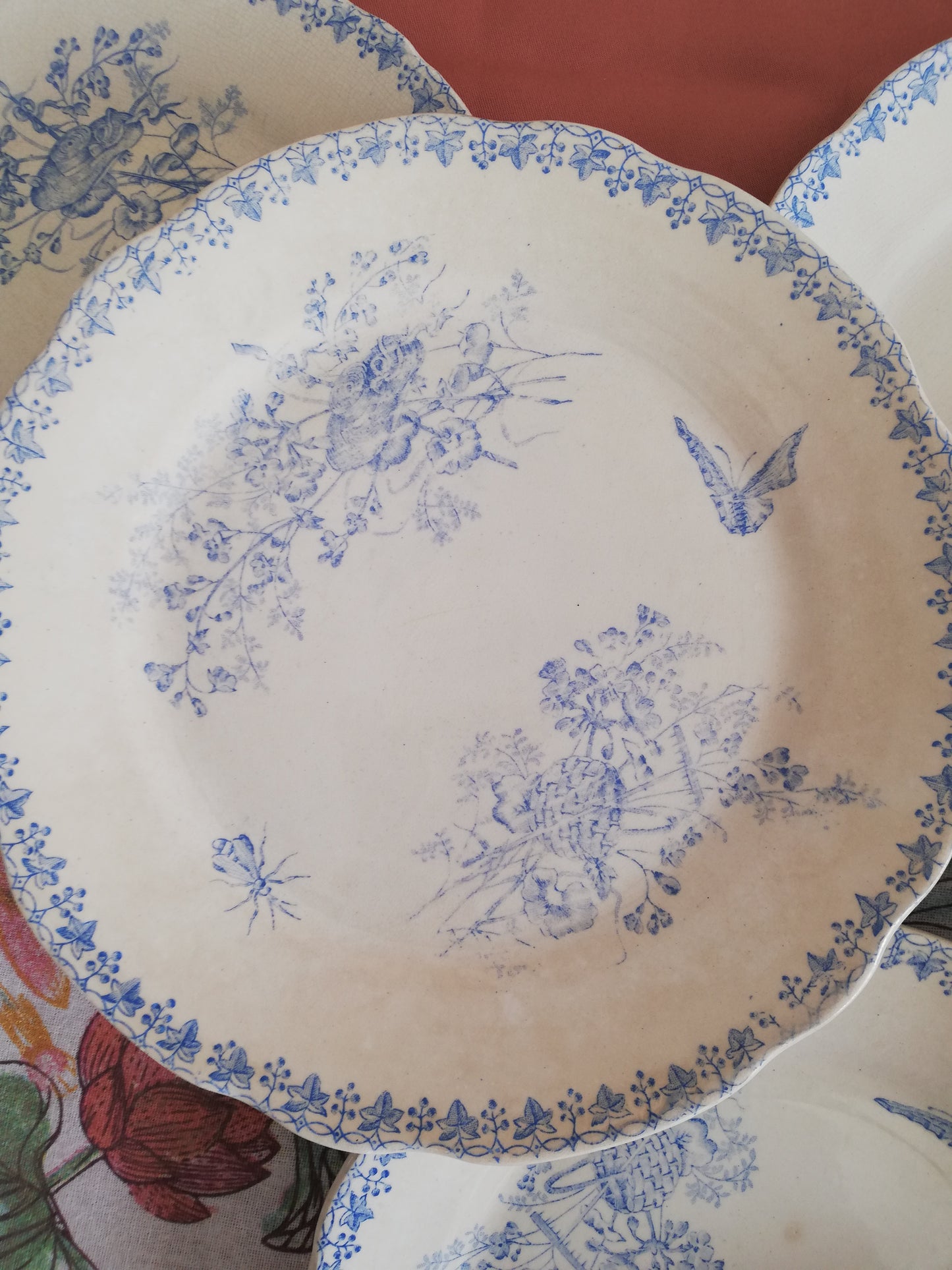 Assiette Terre de fer Moisson Onnaing