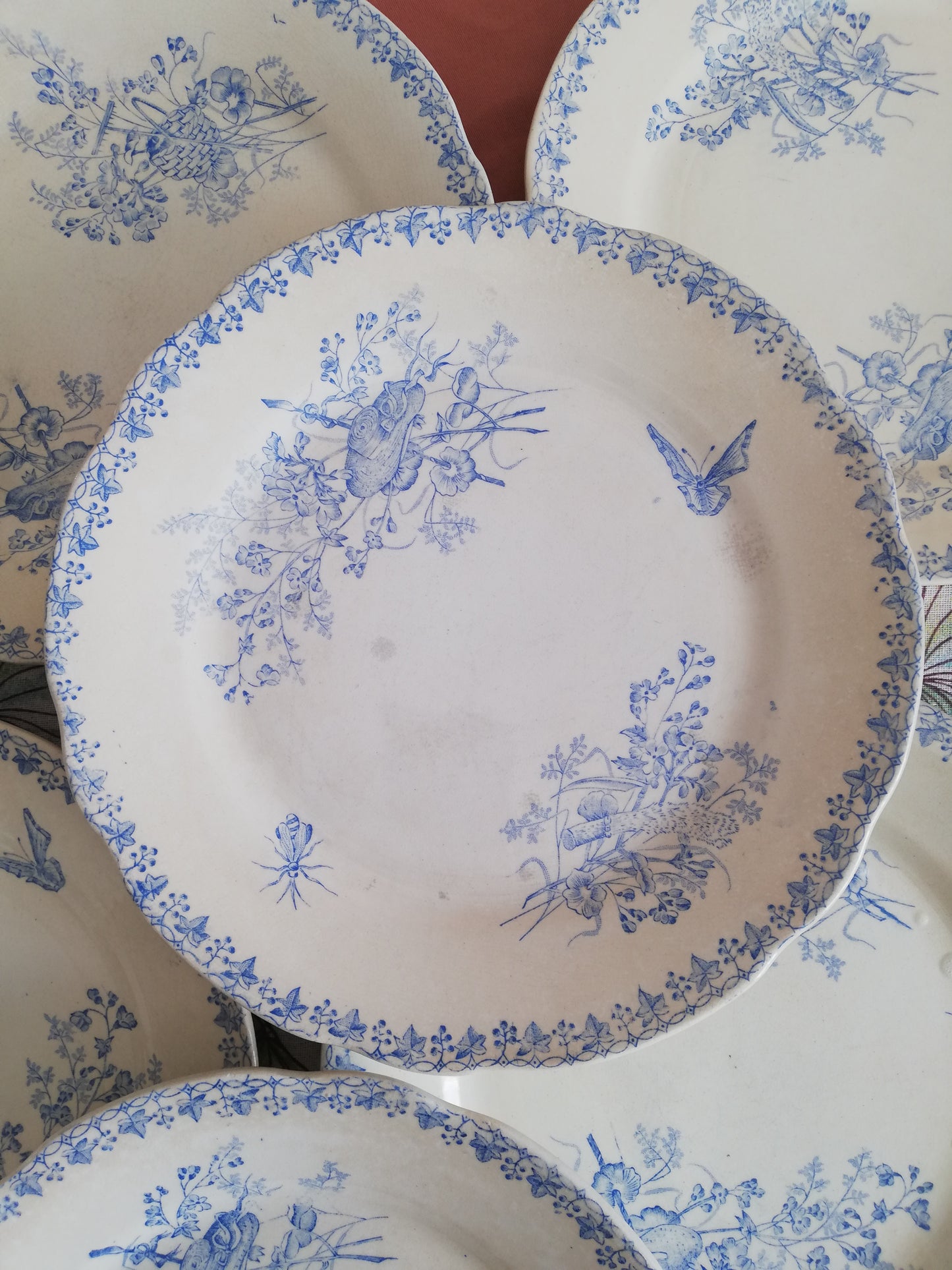 Assiette Terre de fer Moisson Onnaing