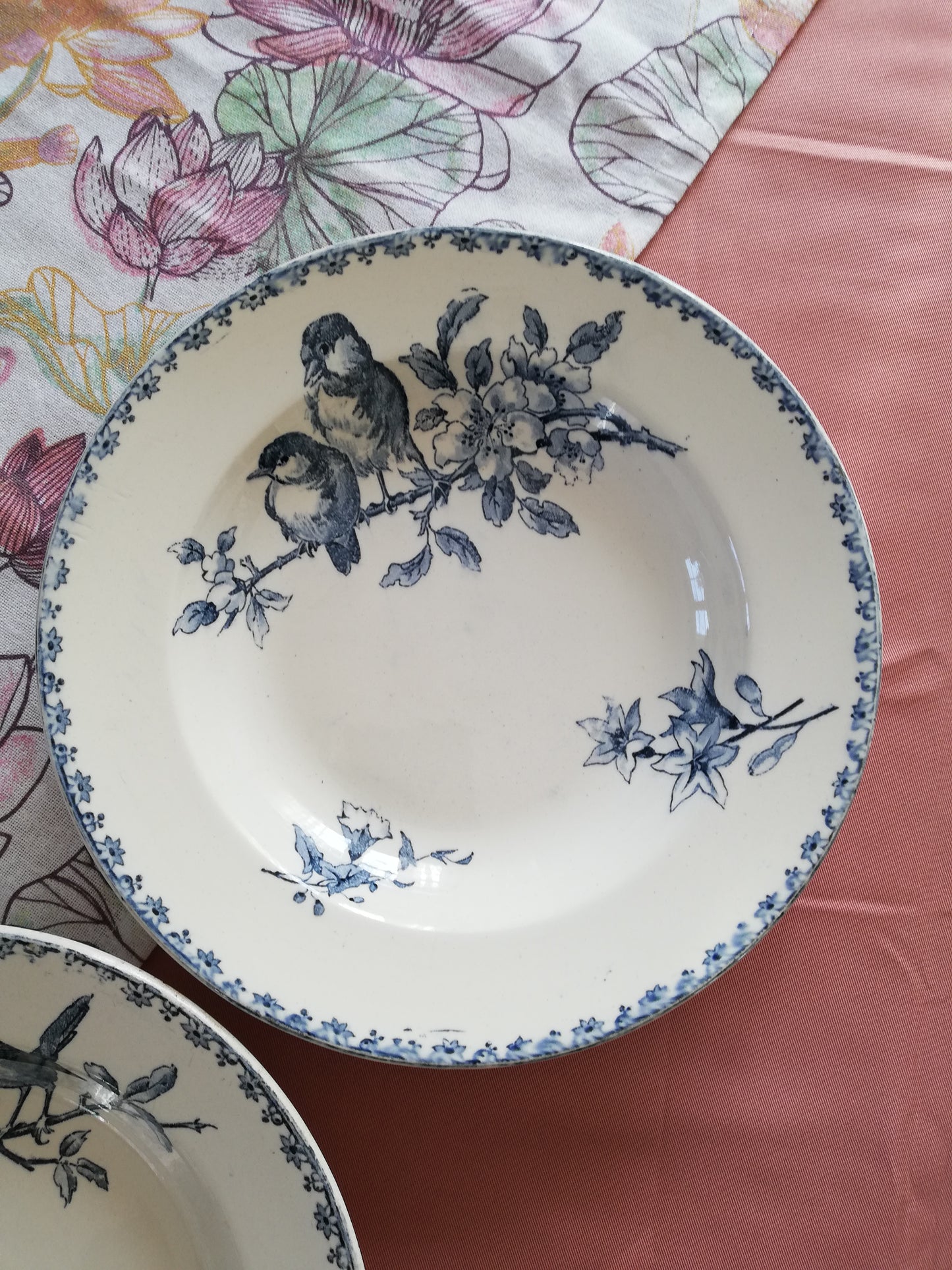 Assiettes Favori Sarreguemines x 3