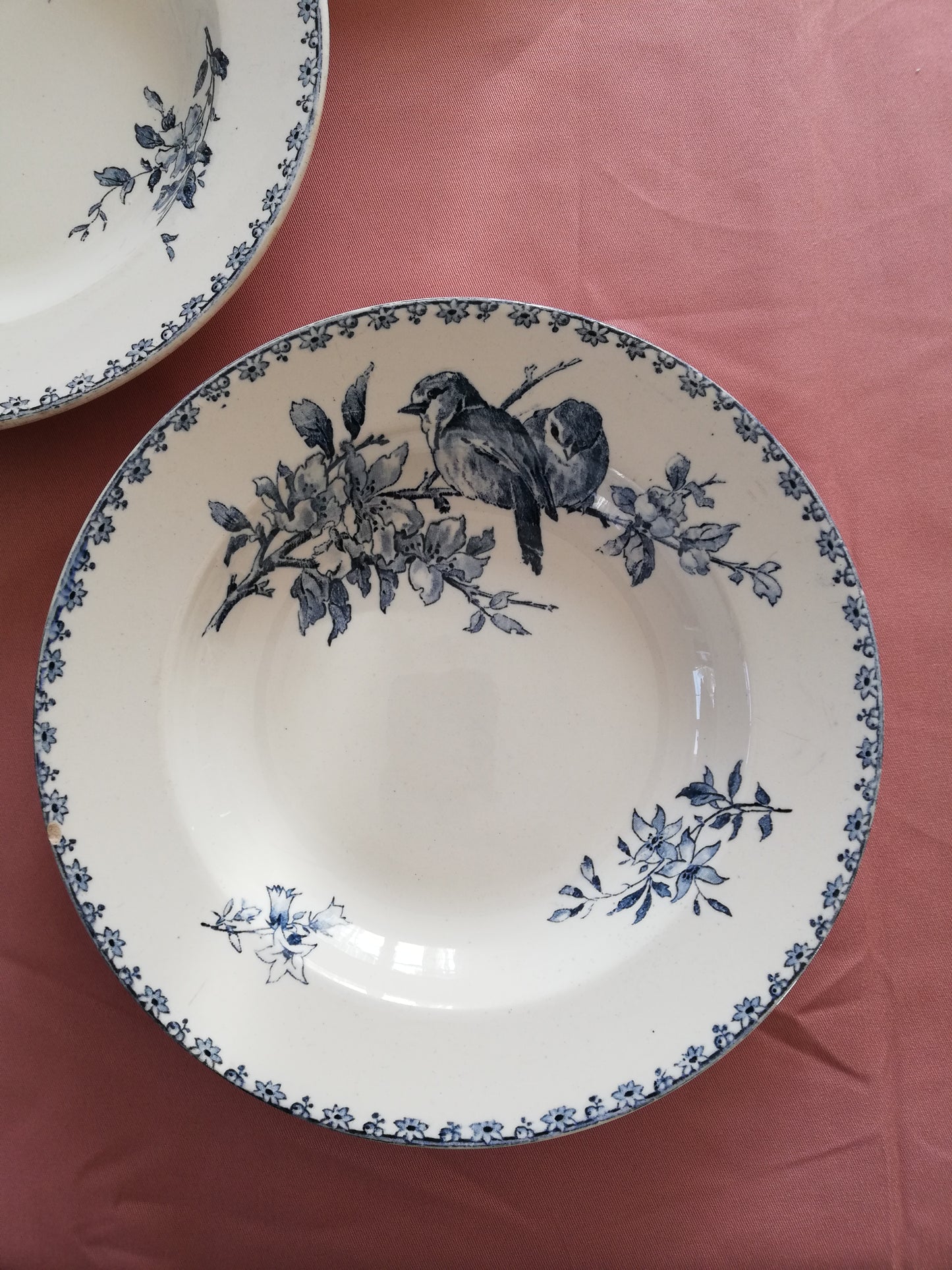 Assiettes Favori Sarreguemines x 3