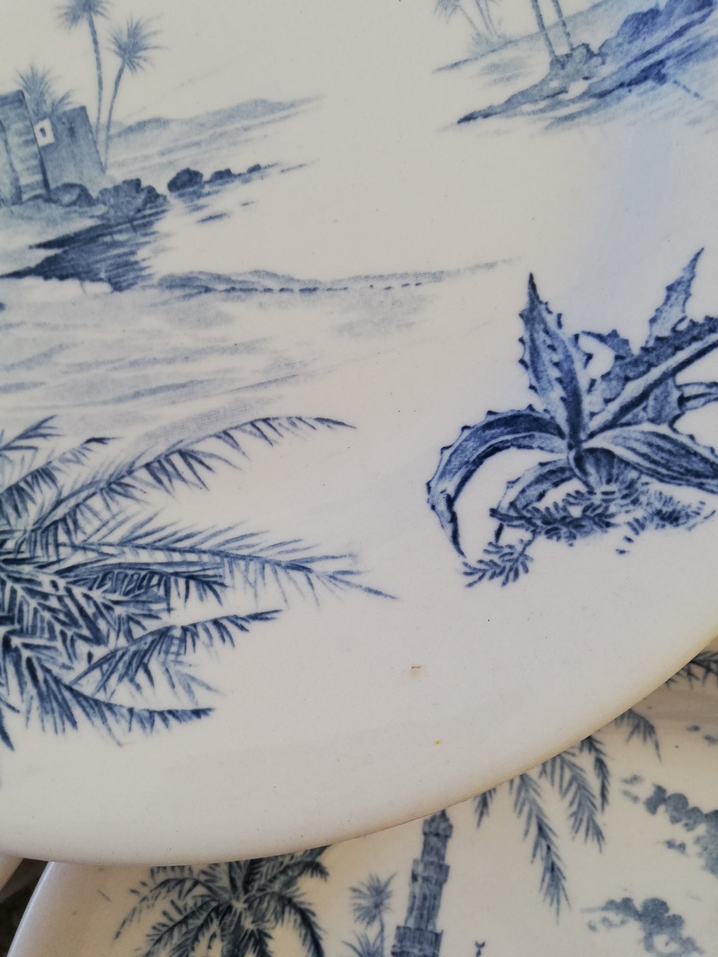 Assiettes Rêve d Orient Gien X 5