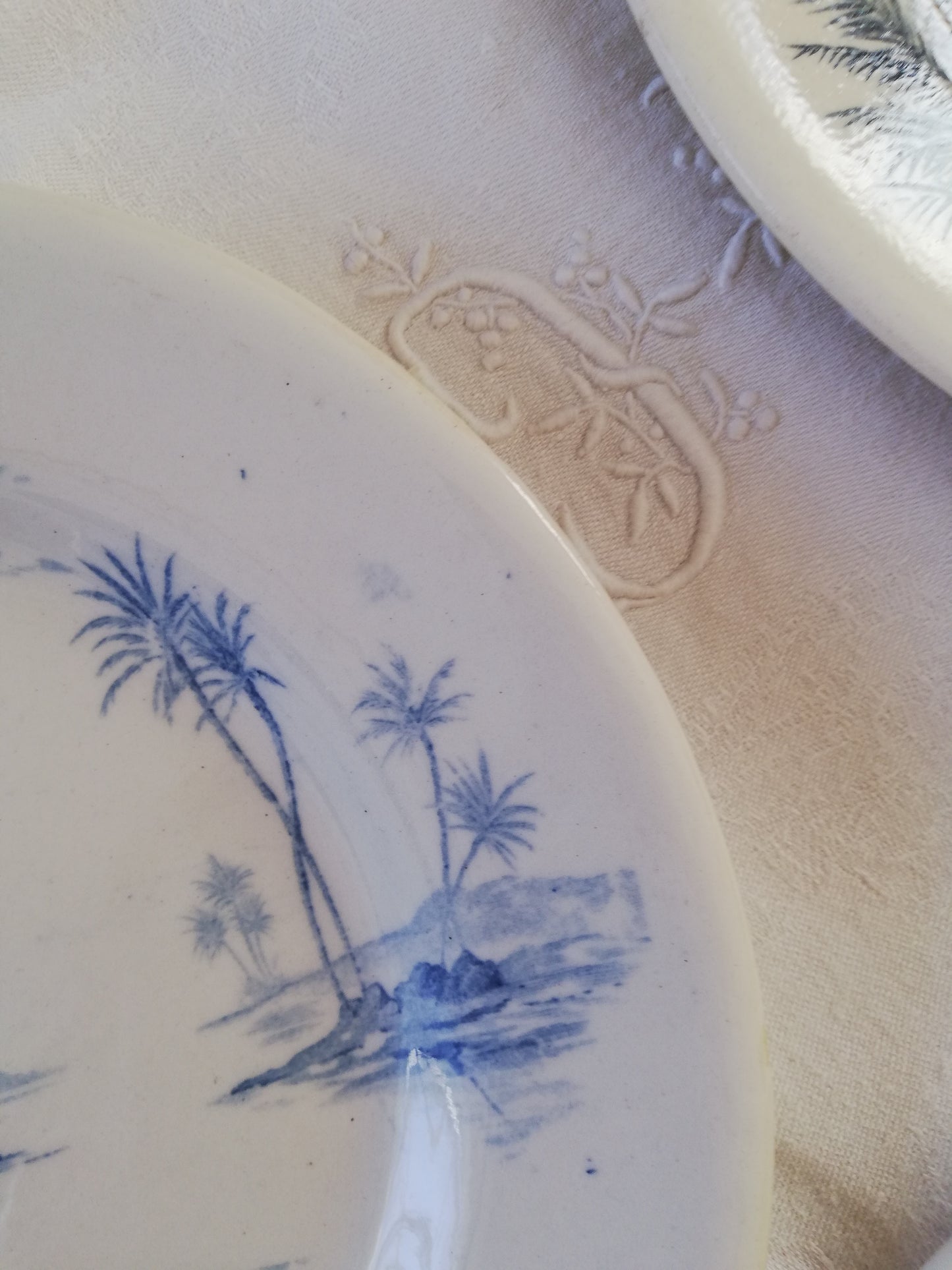 Assiettes Rêve d Orient Gien X 5