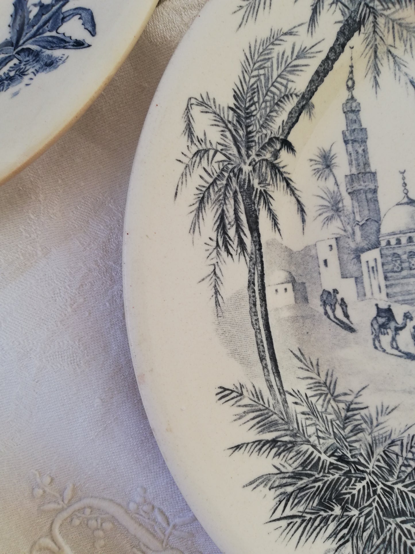 Assiettes Rêve d Orient Gien X 5
