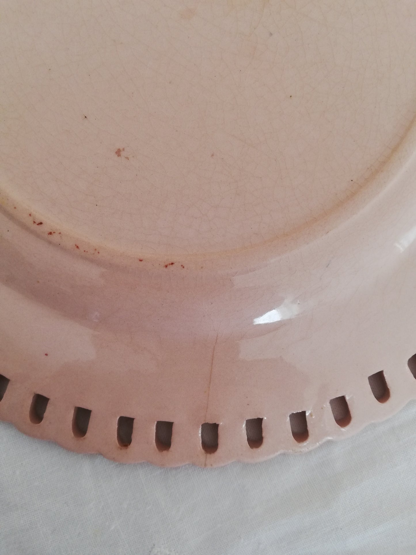 Assiettes Ajourées Longwy