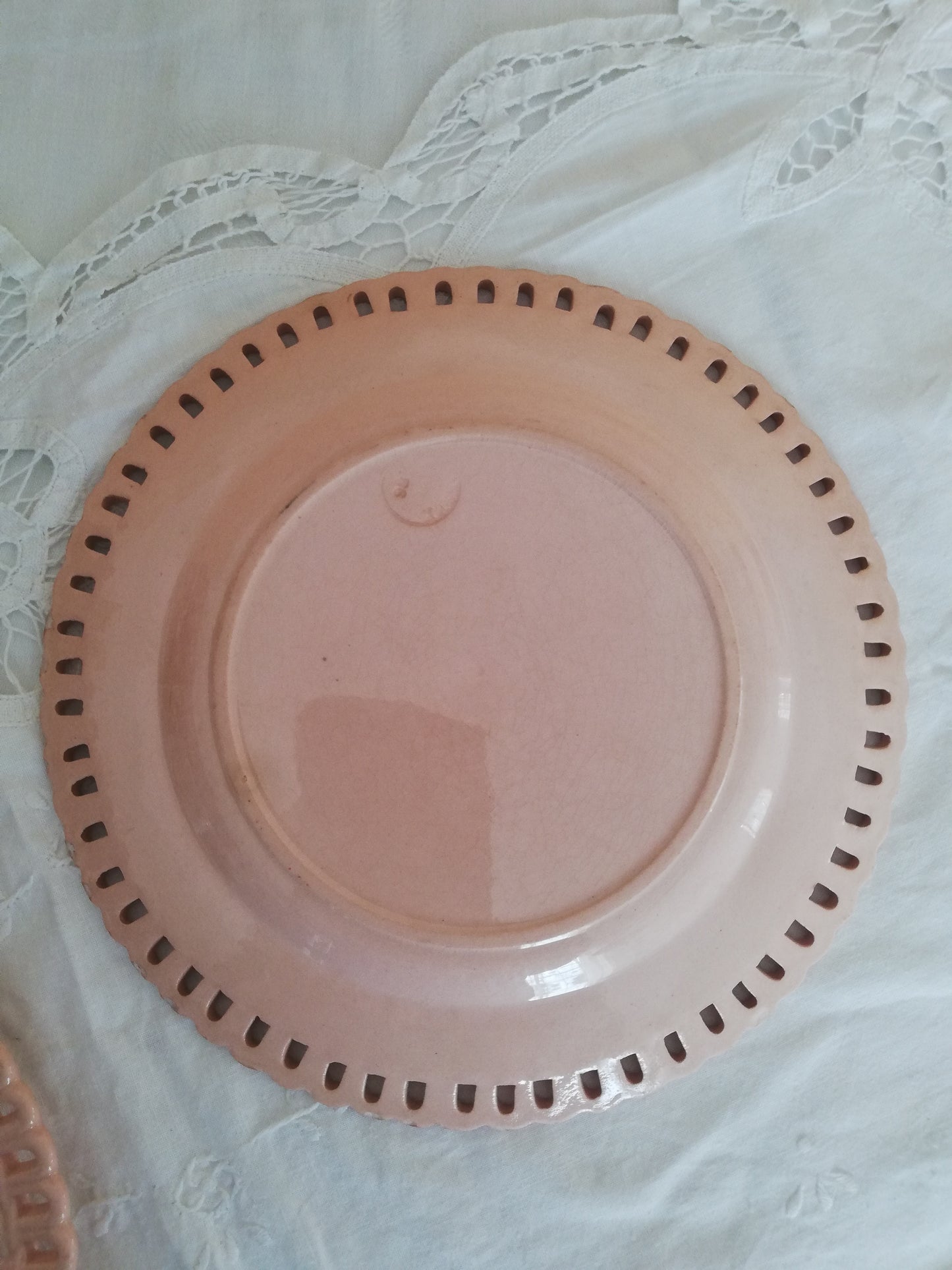 Assiettes Ajourées Longwy