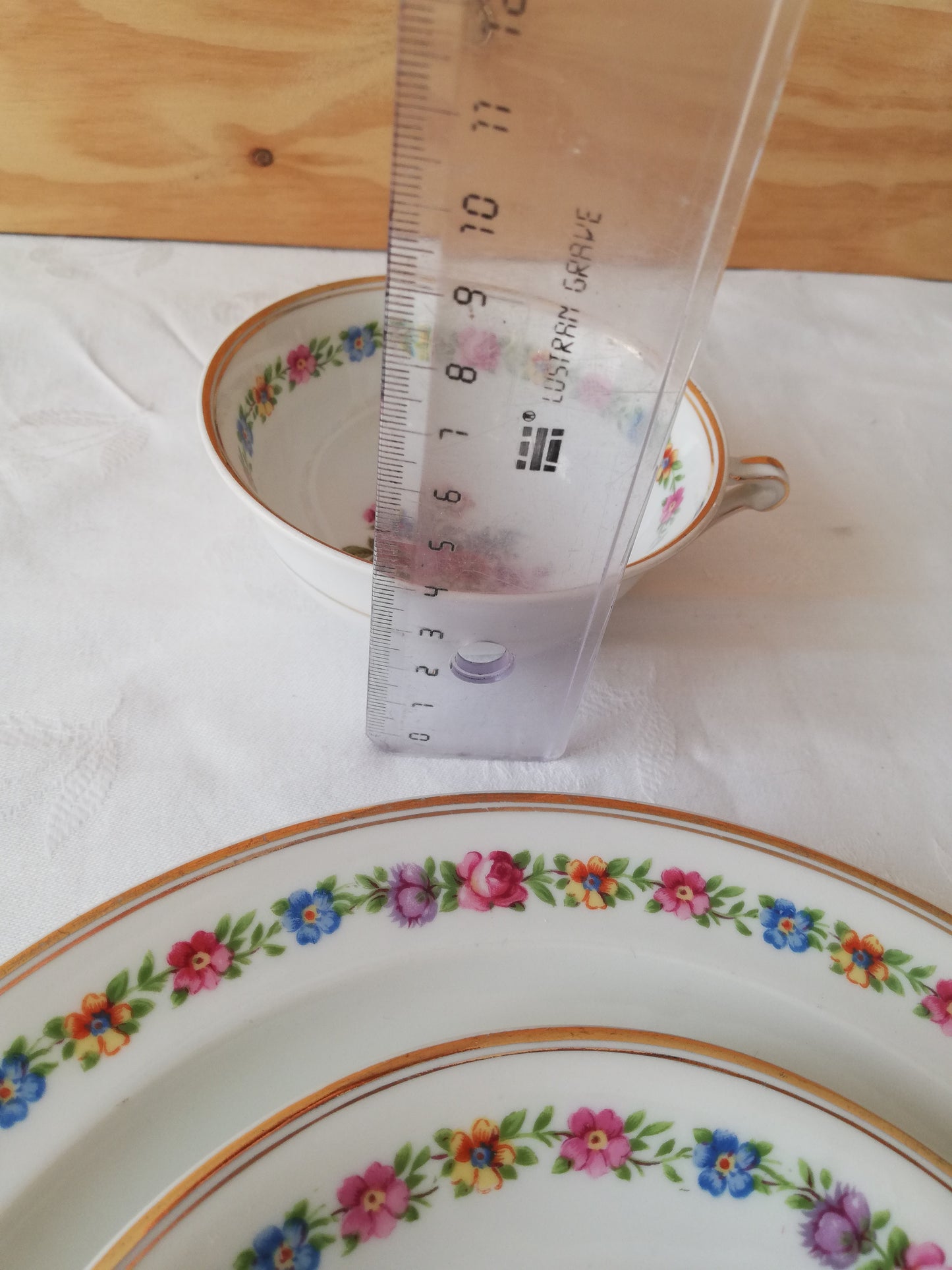 Service à thé/café et assiettes pour 4 Raynaud Limoges