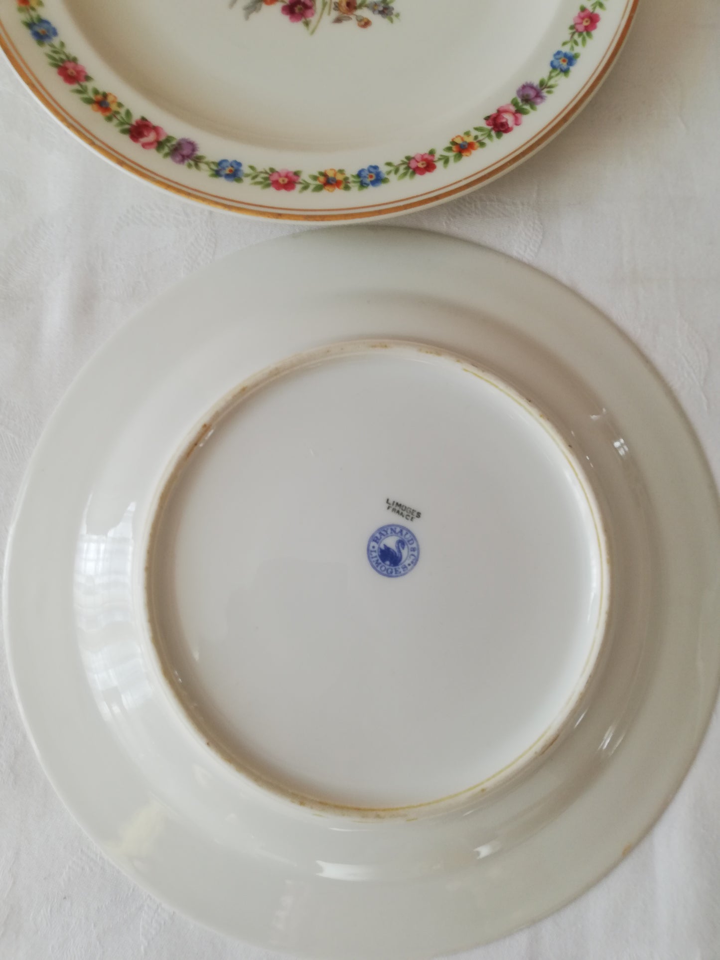Service à thé/café et assiettes pour 4 Raynaud Limoges