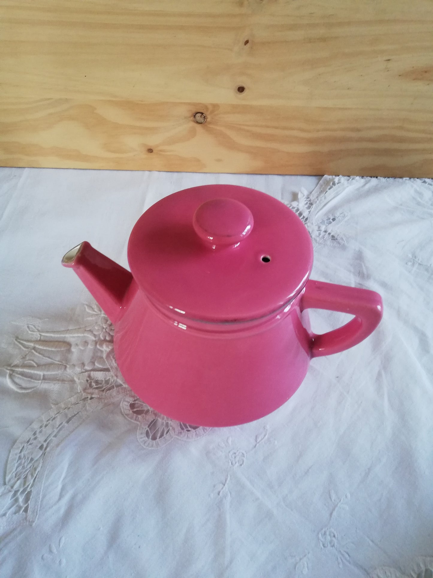 Cafetière Vintage rose Saint Uze