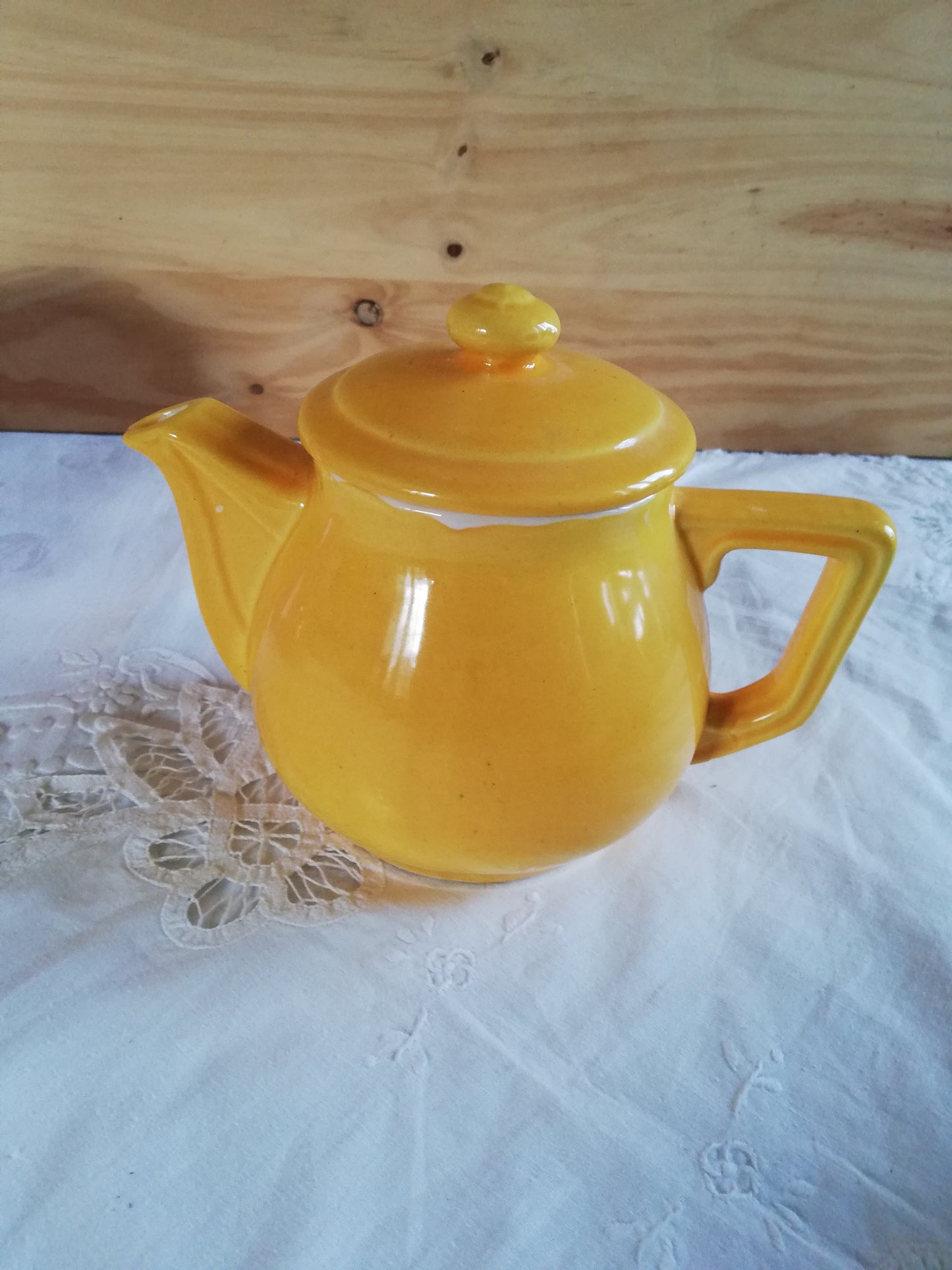 Cafetière Vintage jaune