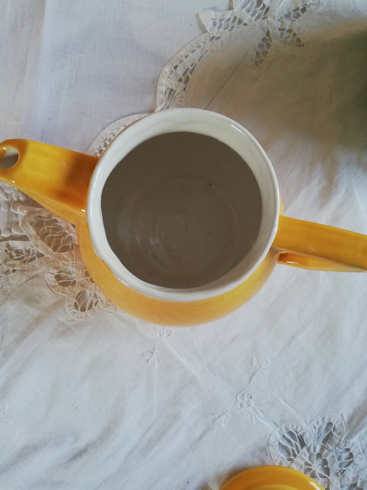 Cafetière Vintage jaune
