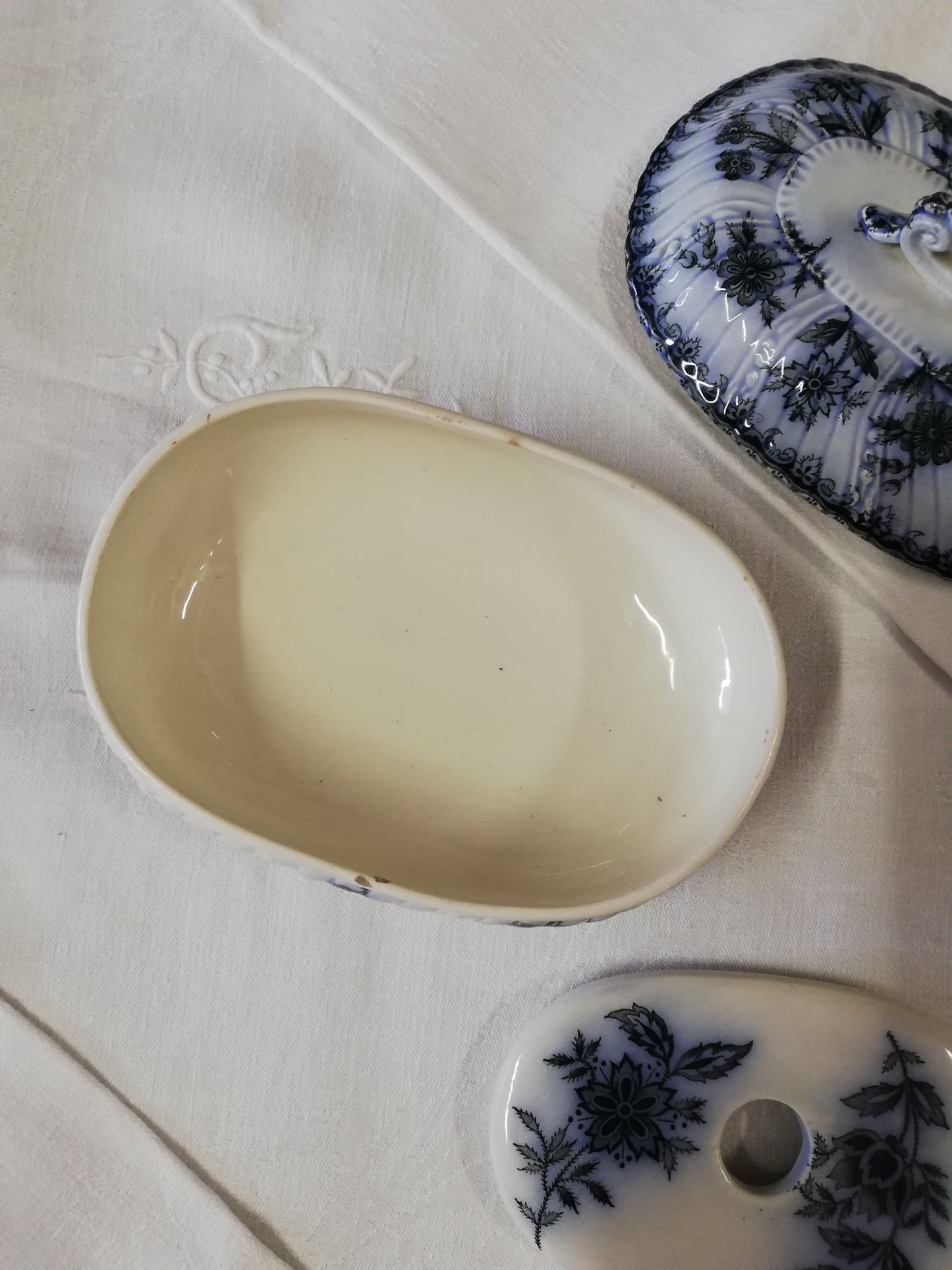 Boîte porte savon terre de fer Nigella